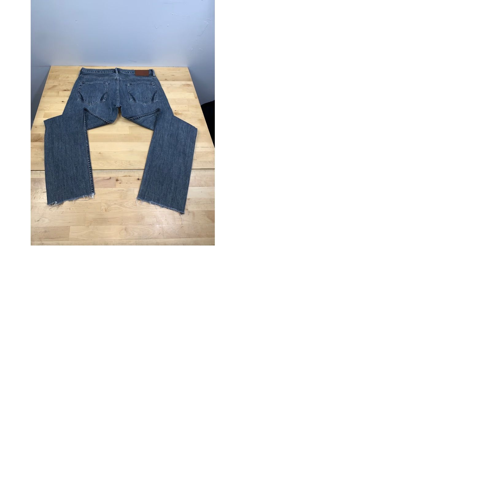Allsaints AllSaints Cigarette Jeans Mens 30x27 Blue Casual Straight Regular 12301 Size US 30 / EU 46 - 9 Thumbnail