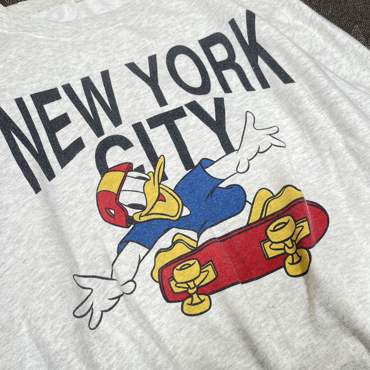 Disney × Vintage 1990s Donald Duck NYC Oversize Crewneck Size US XL / EU 56 / 4 - 3 Thumbnail