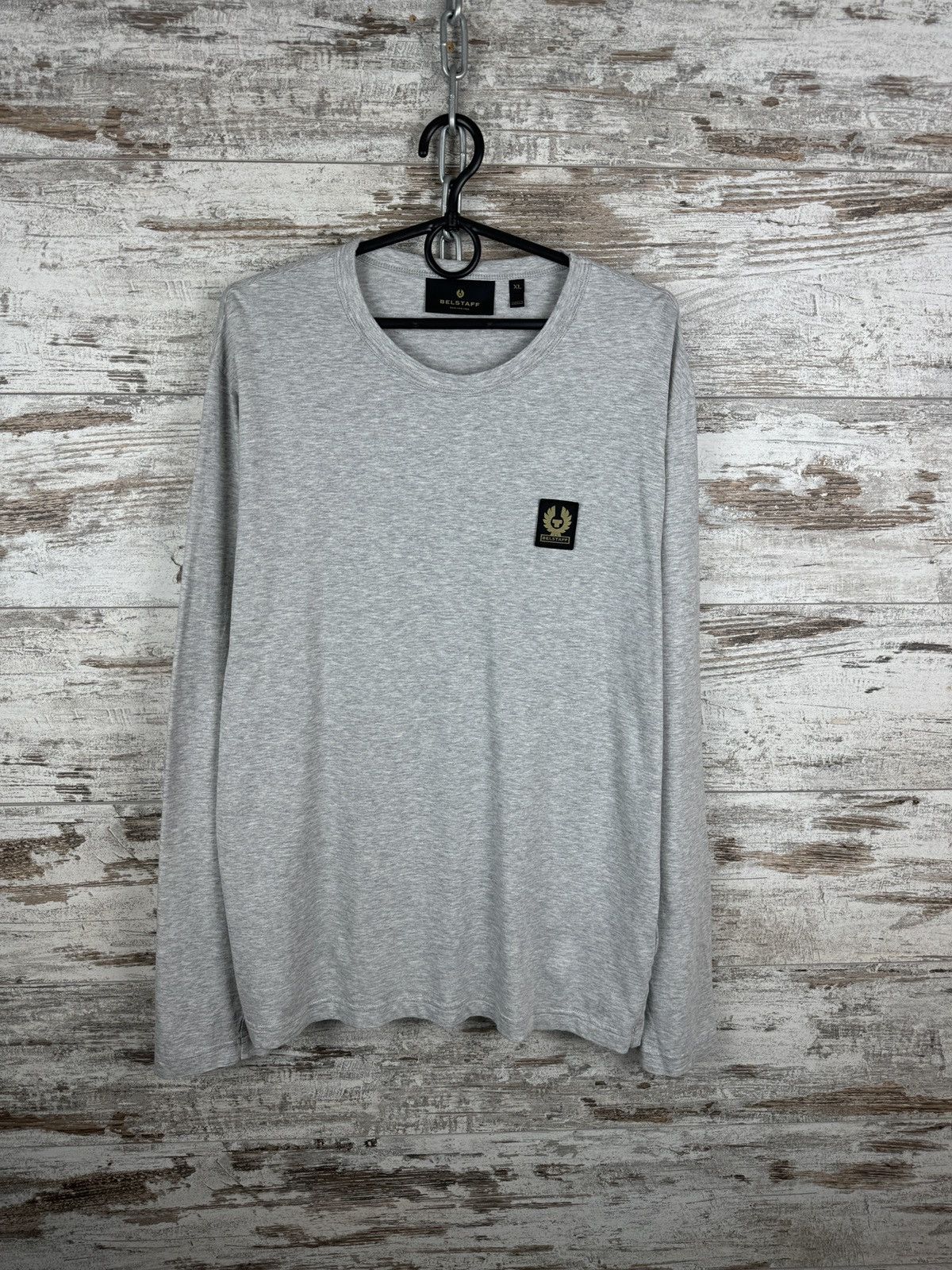 Belstaff × Vintage Mens Vintage Belstaff Longsleeve T-shirt Size US XL / EU 56 / 4 - 2 Thumbnail