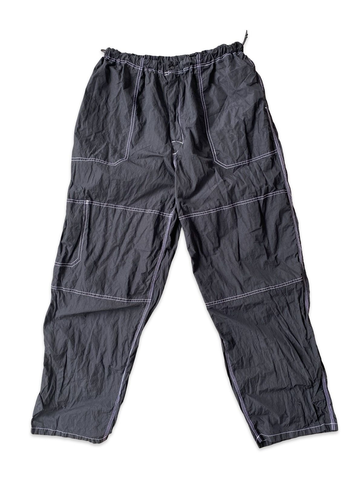 Japanese Brand × Sasquatchfabrix Sasquatchfabrix Nylon Work Pants (Black) Size US 34 / EU 50 - 3 Thumbnail