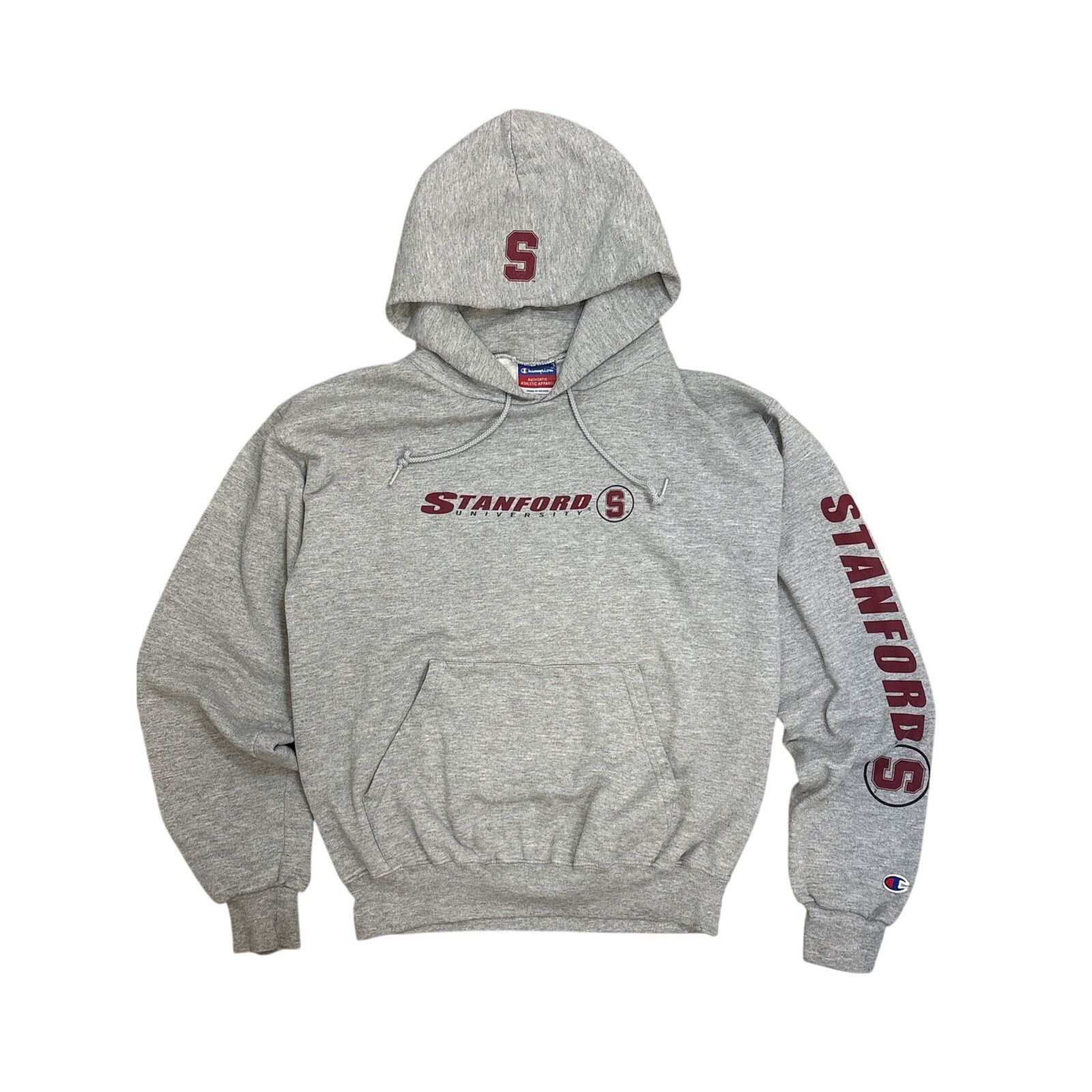 Champion Stanford University Champion Hoodie arm spell-out Small Size US S / EU 44-46 / 1 - 1 Thumbnail