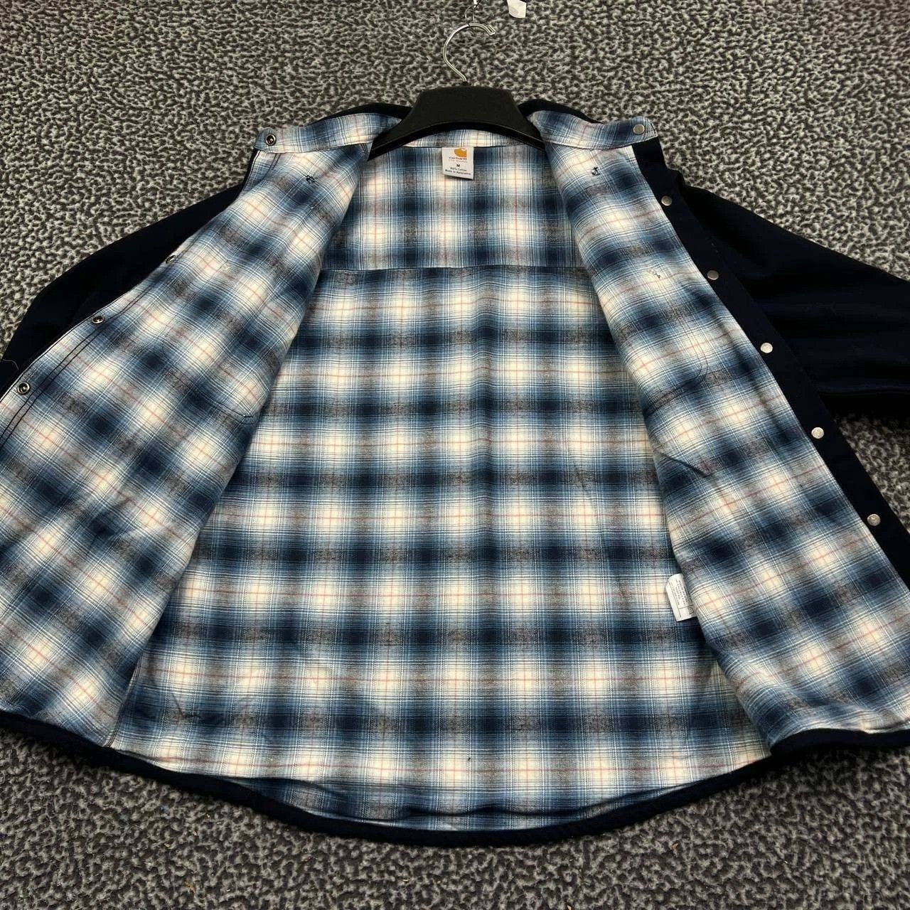 Carhartt Carhartt Shacket Women Flannel Plaid Button Up Cotton M Size M / US 6-8 / IT 42-44 - 3 Thumbnail