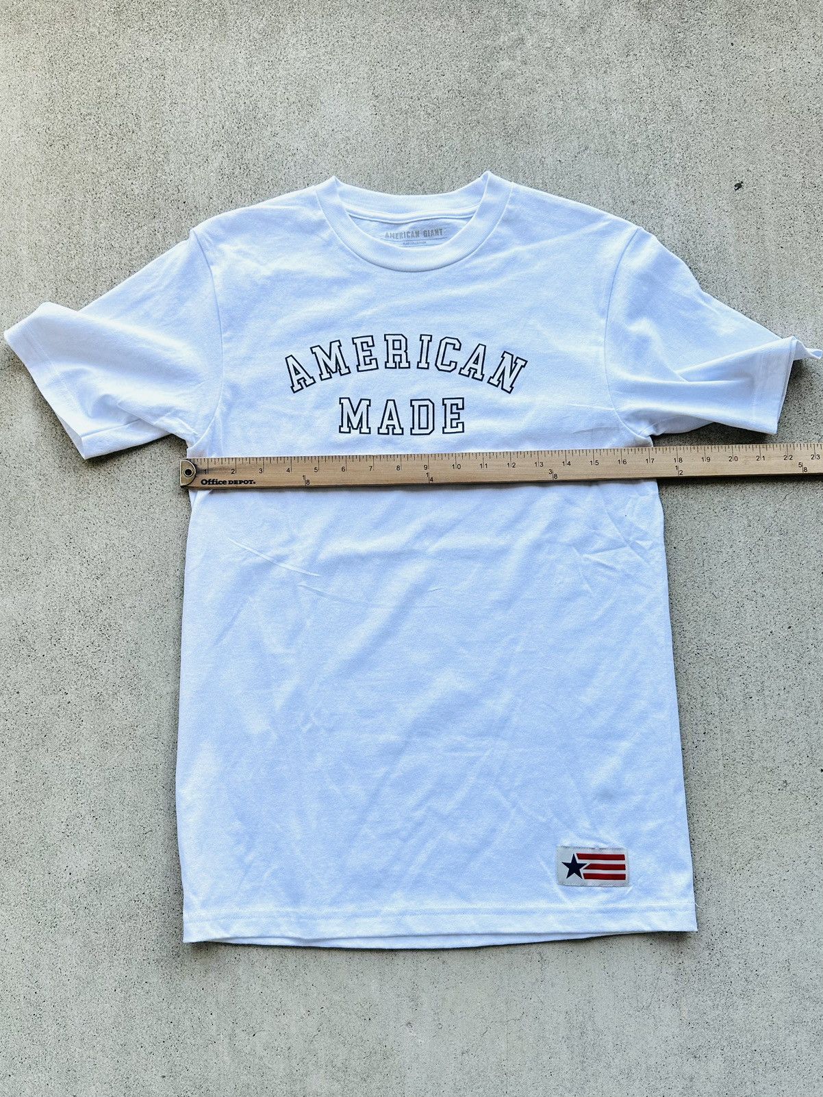 American Giant American Giant T Shirt Men Size Small White Made In USA Size US S / EU 44-46 / 1 - 5 Thumbnail