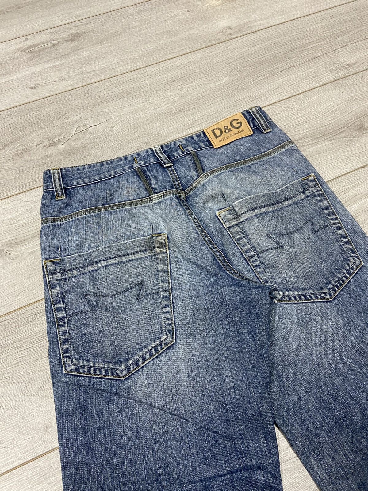 Dolce & Gabbana Dolce Gabbana vintage distressed denim jeans Size US 32 / EU 48 - 10 Thumbnail