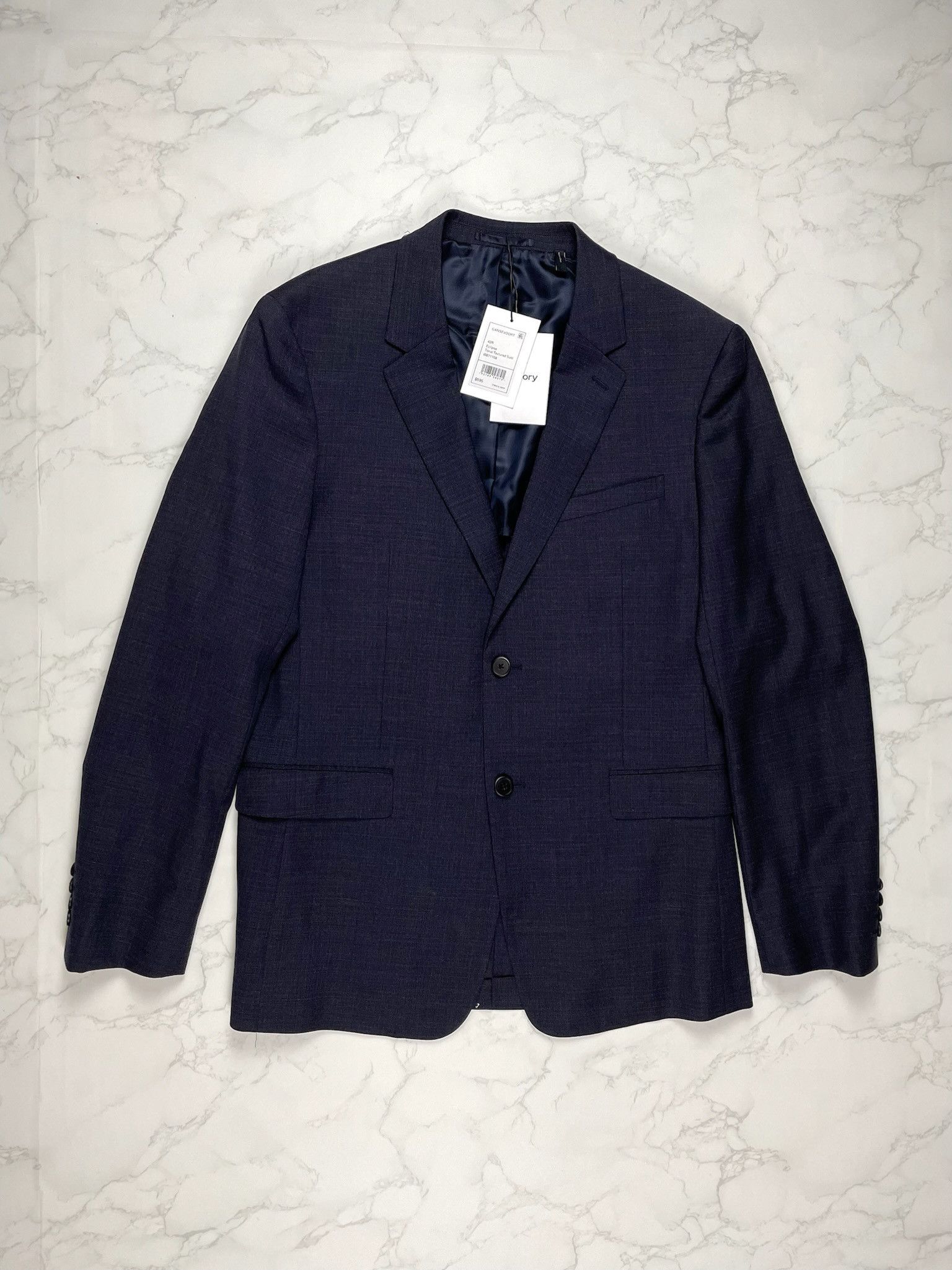 Theory 🔥70% OFF🔥 [SALE] Theory Gansevoort Eclipse Blazer Suit Size 42R - 2 Thumbnail