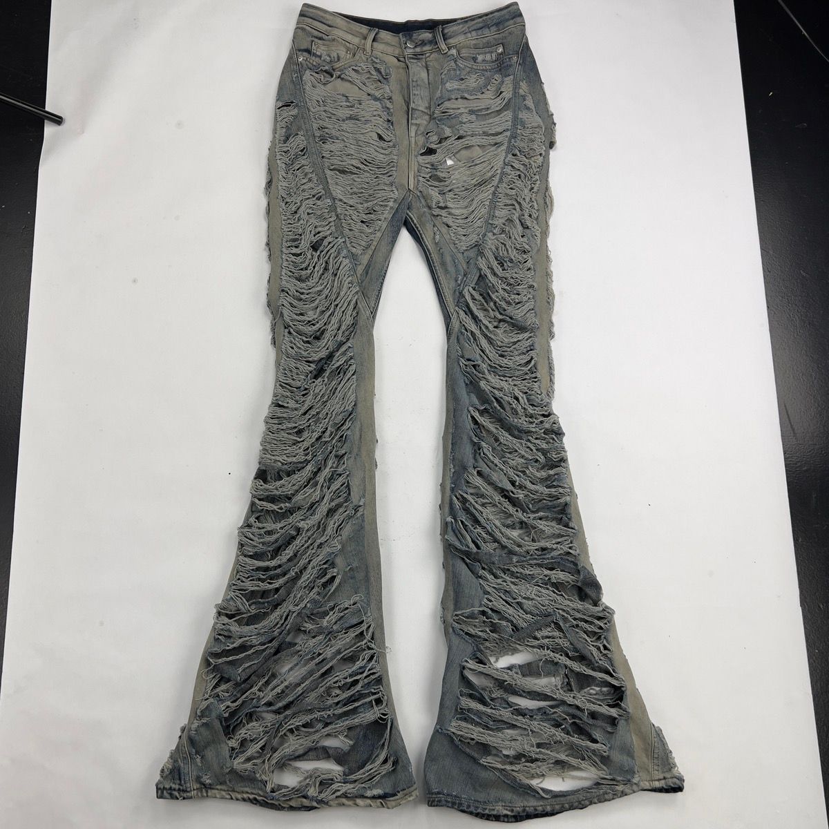 Pre-owned Rick Owens Luxor Pants In Grey