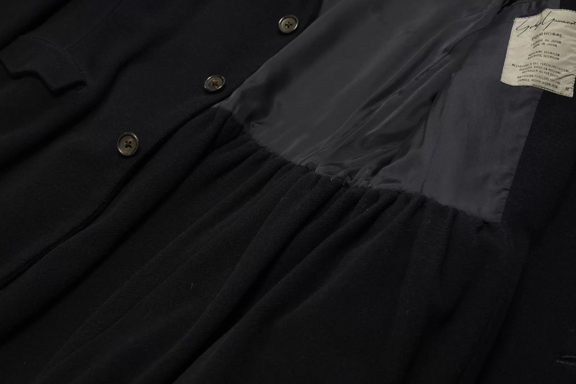 Yohji Yamamoto Yohji Yamamoto 87AW Digital Period Wool Jacket Size US M / EU 48-50 / 2 - 5 Thumbnail