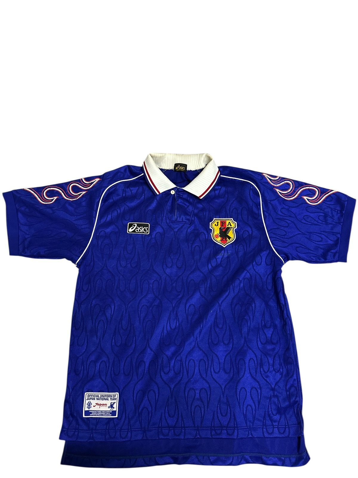 Vintage Vintage Asics Jersey Japan . Size US L / EU 52-54 / 3 - 1 Thumbnail