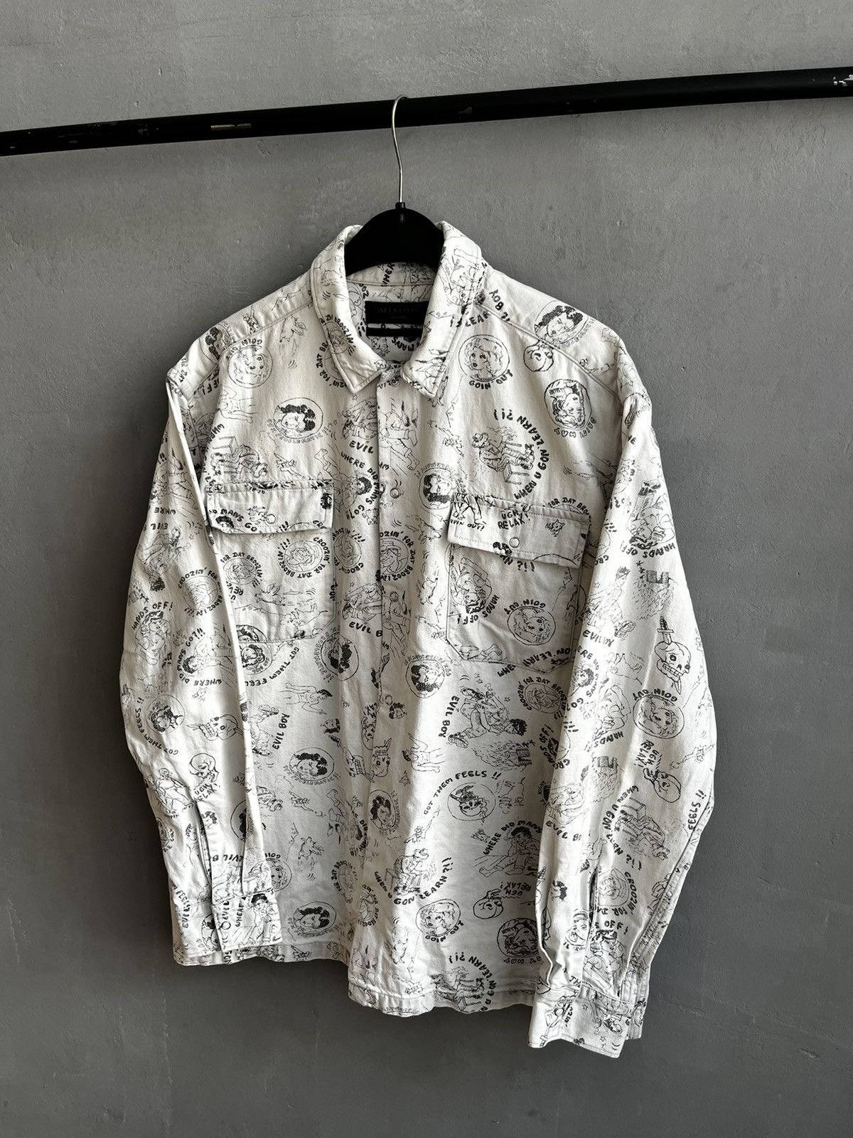 Allsaints × Vintage Allsaints old school jacket Size US M / EU 48-50 / 2 - 6 Thumbnail