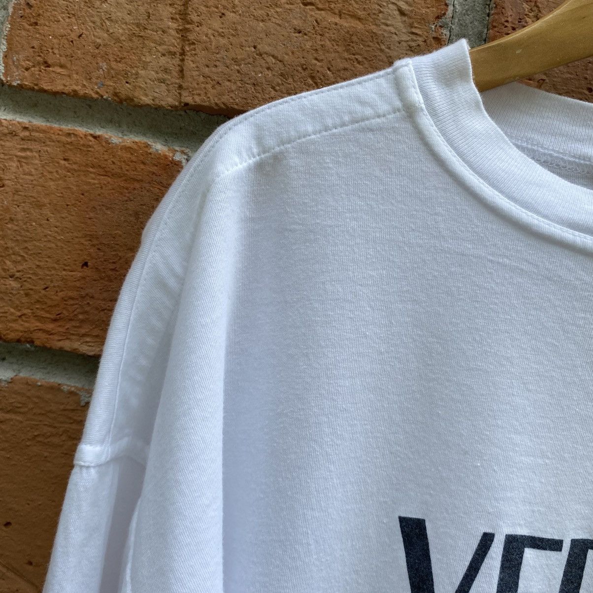Versace VERSACE White Logo Print Crewneck Tee Size US M / EU 48-50 / 2 - 17 Thumbnail