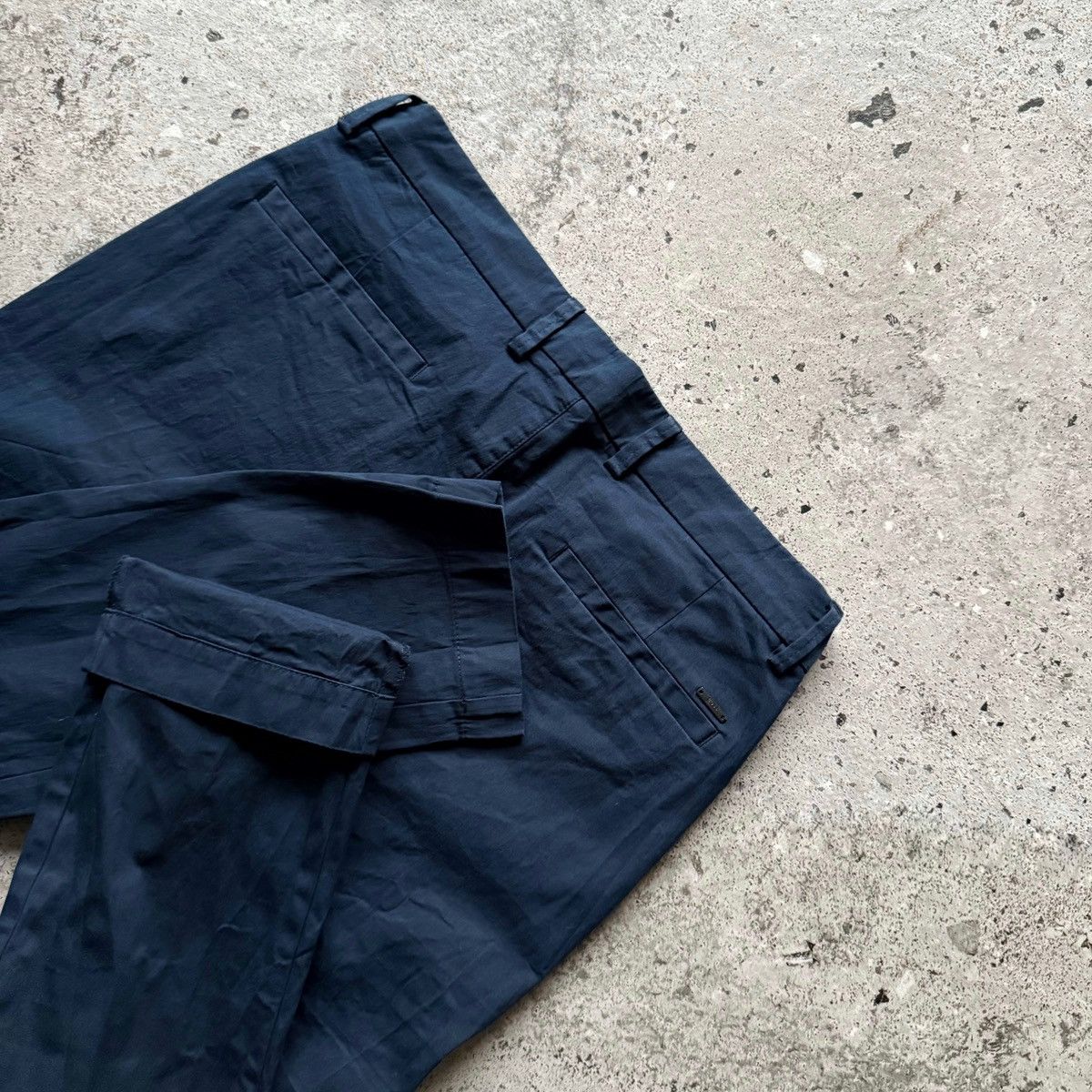 Hugo Boss Hugo Boss Mens Blue Trousers Pants Stretch Zipper Closure Size US 32 / EU 48 - 4 Thumbnail