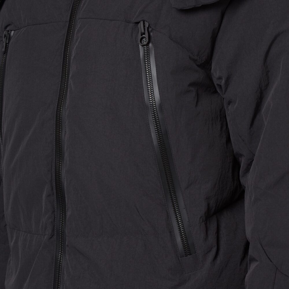 Other JG1 Black Detachable Hood Double Zip Puffer Down Jacket Sz L Size US L / EU 52-54 / 3 - 4 Thumbnail
