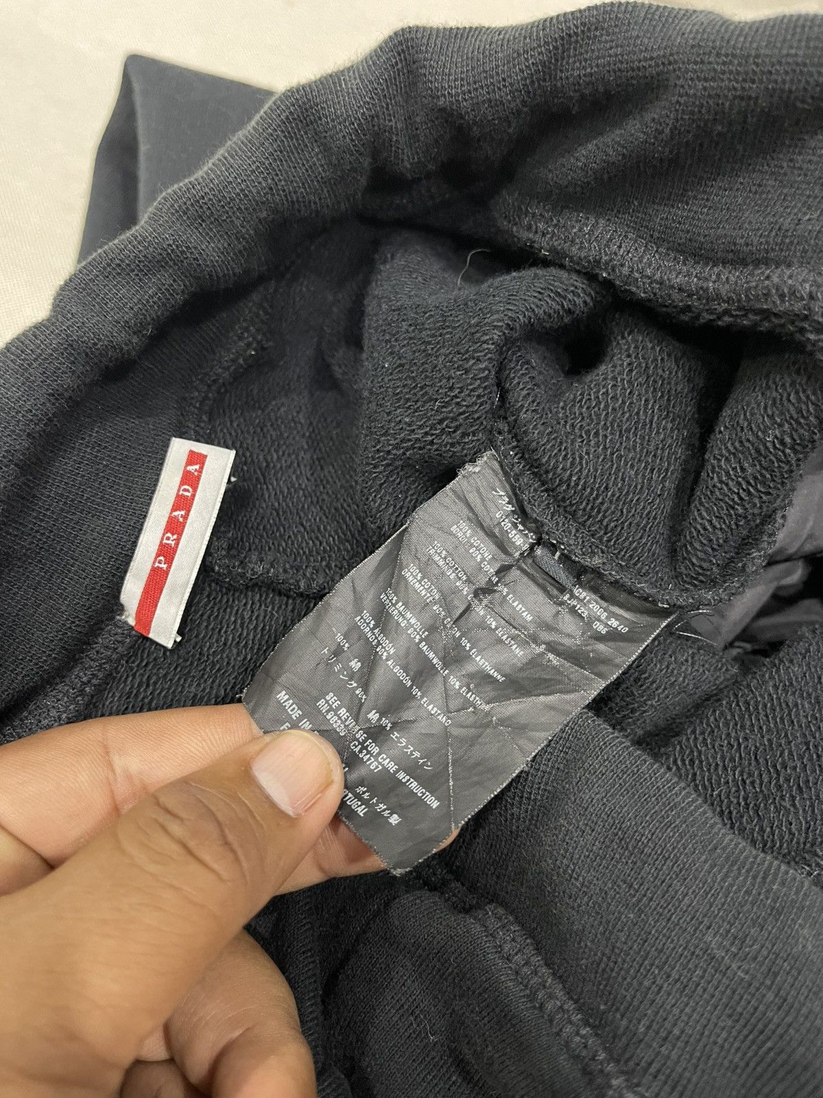 Prada AUTHENTIC! Prada 2piece Hoodie with Pant Size US L / EU 52-54 / 3 - 6 Thumbnail
