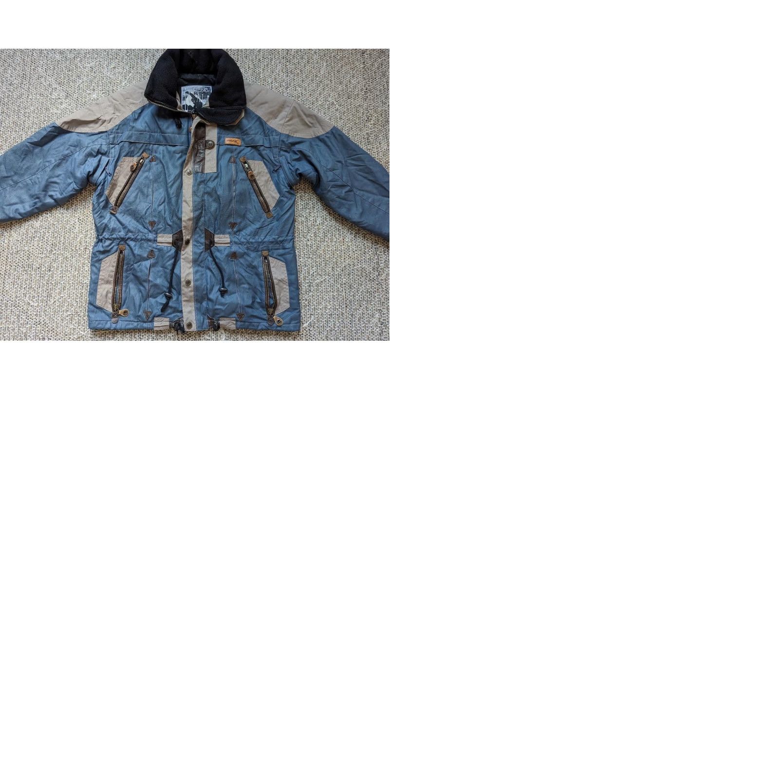 Spyder VINTAGE SPYDER Jacket Coat M Men Blue Gray 1990s Nylon Parka Size US M / EU 48-50 / 2 - 9 Thumbnail