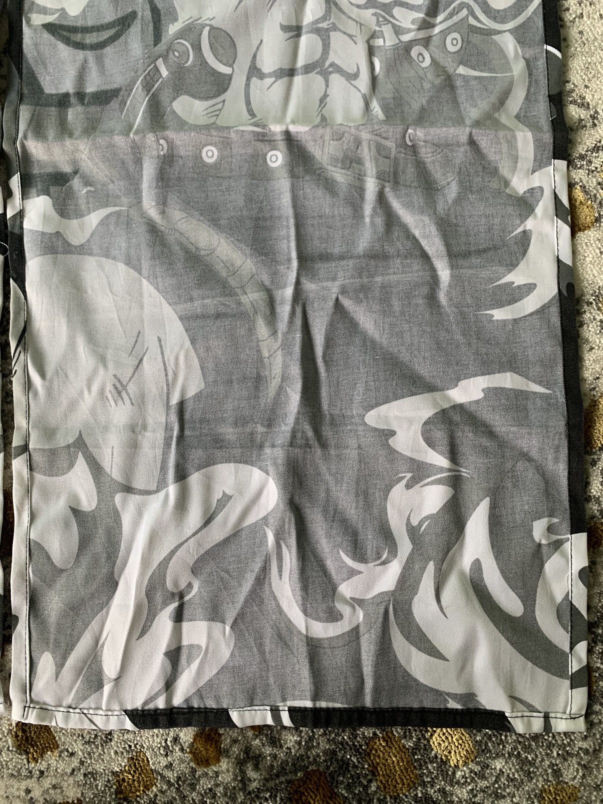 Anime One Piece Luffy Portgas D Ace Monkey D Curtain Size ONE SIZE - 10 Thumbnail