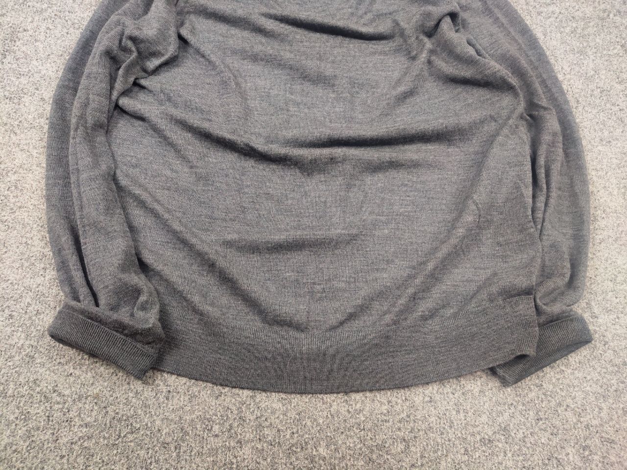 Reiss Reiss merino wool light gray Roll Neck knit Jumper Sweater Size US L / EU 52-54 / 3 - 8 Thumbnail