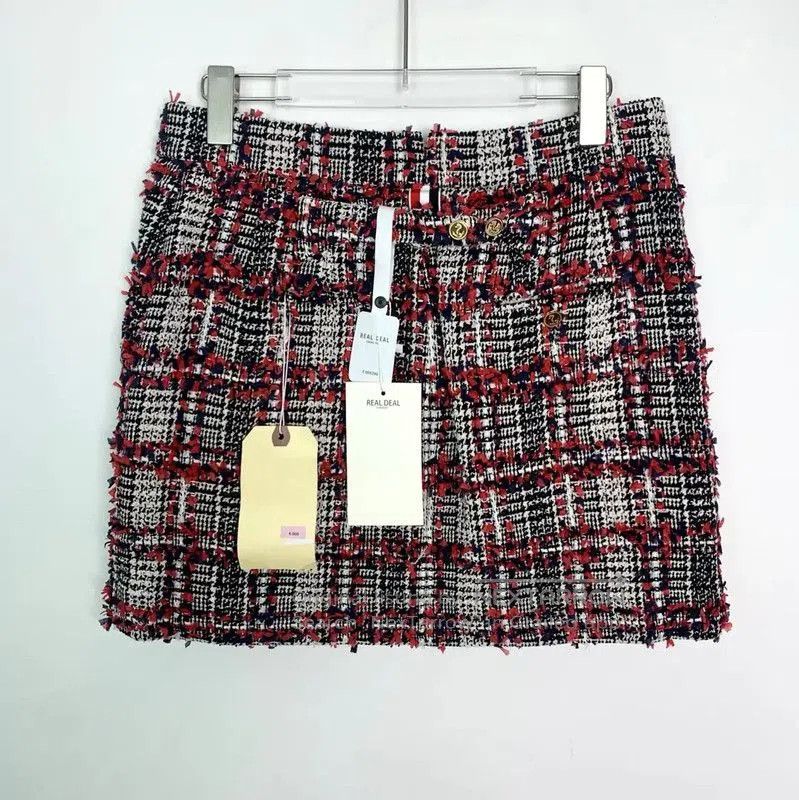 Thom Browne Thom Browne Red Cotton Women's Skirt . Size 23" - 2 Thumbnail