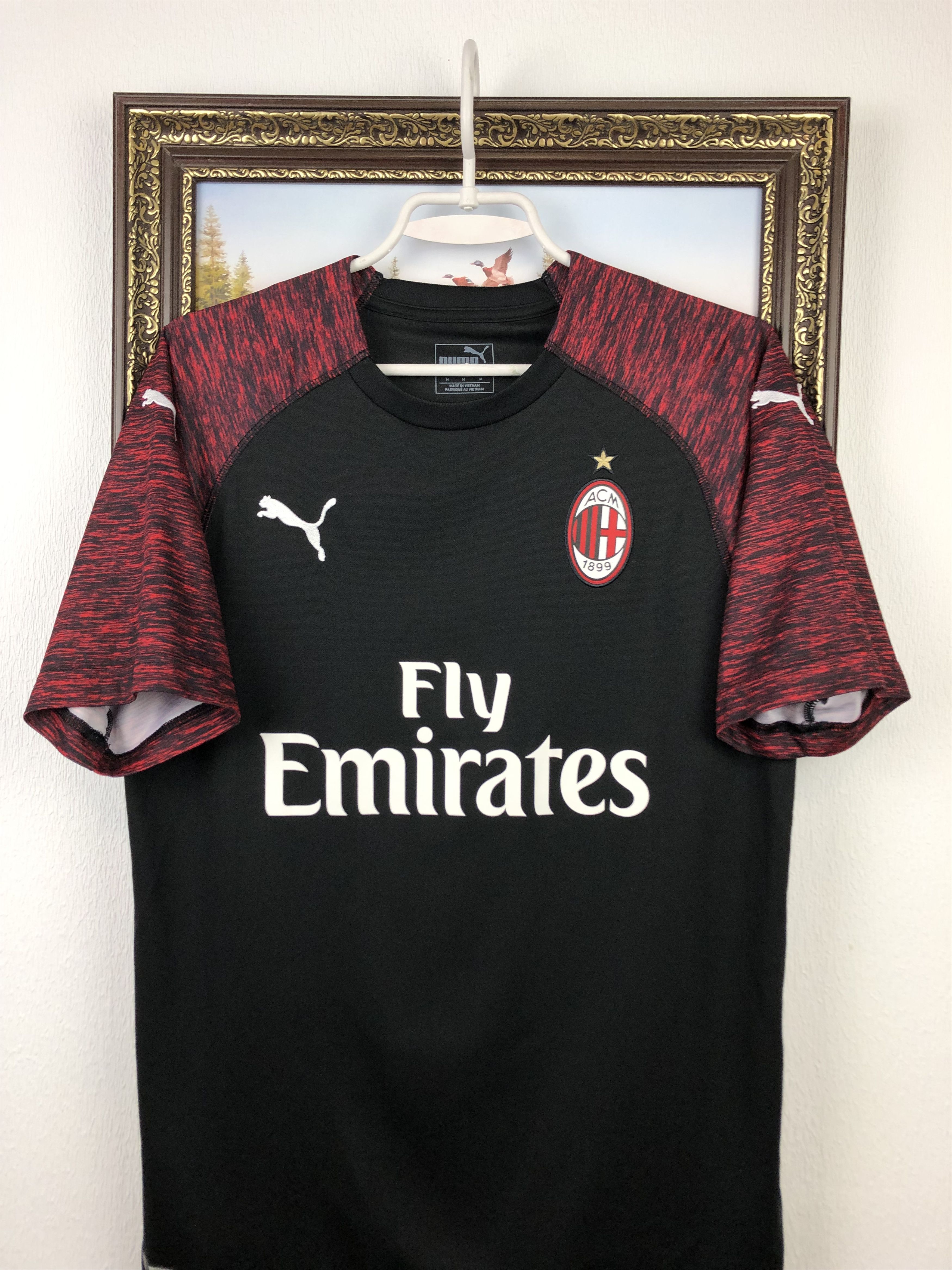 Puma AC Milan football shirt 2019 Soccer #10 Calhanoglu Jersey Size US M / EU 48-50 / 2 - 4 Thumbnail