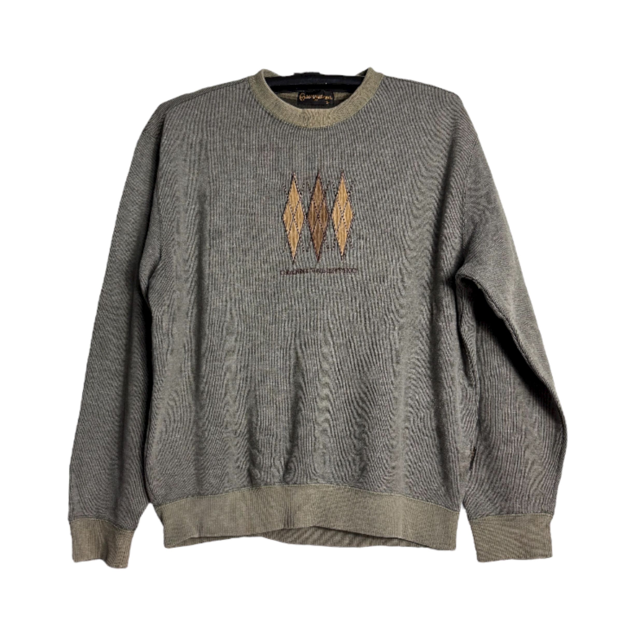 Gianni Valentino 🔥RARE🔥Vintage Gianni Valentino Spell Out Sweatshirt Size US M / EU 48-50 / 2 - 1 Thumbnail