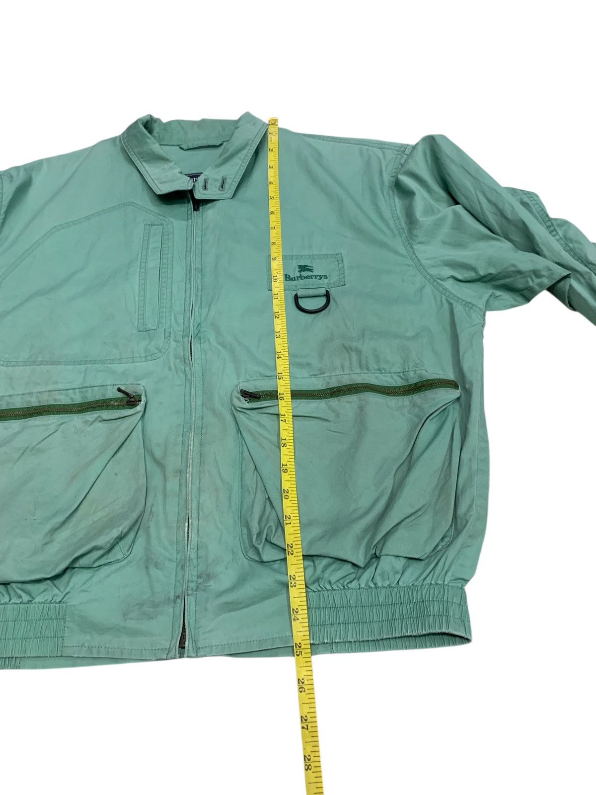 Burberry Vintage 90's Burberry's Small Logo Zipper Down Jacket Size US L / EU 52-54 / 3 - 11 Thumbnail