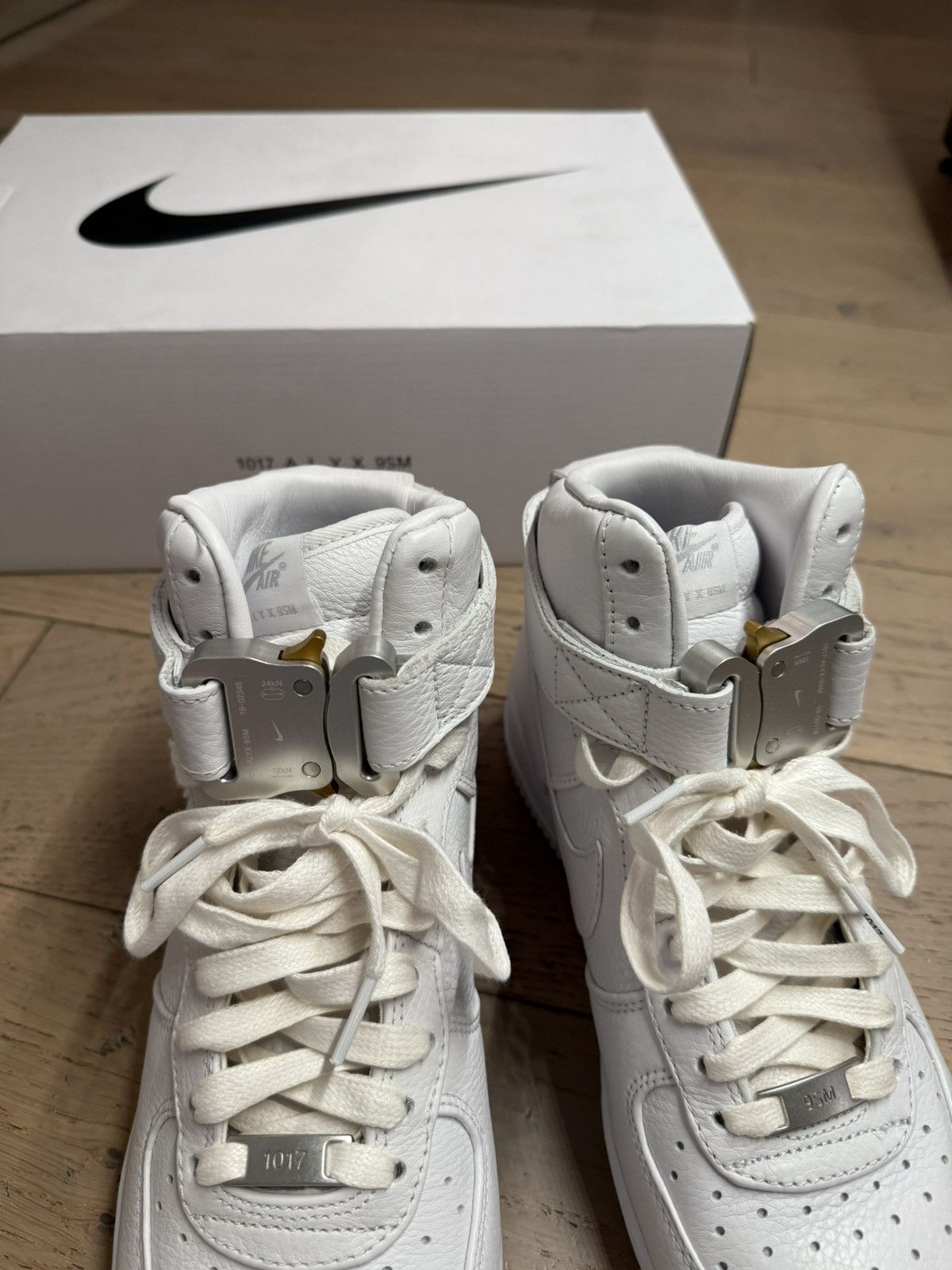 Nike Alyx air force 1 high top white Size US 8.5 / EU 41-42 - 5 Thumbnail