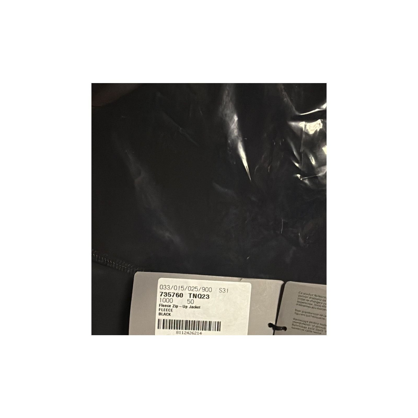 Balenciaga o1rshd1 Fleece Zip Up Jacket in Black Size US M / EU 48-50 / 2 - 13 Thumbnail