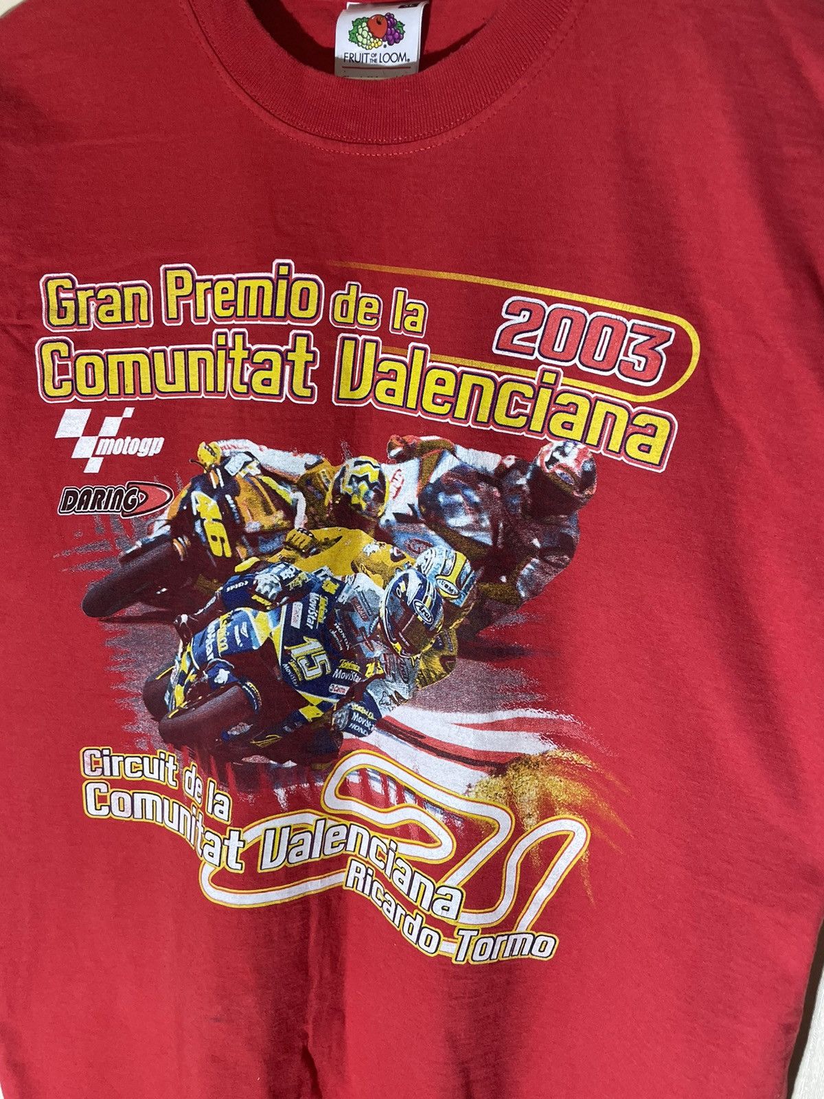 Vintage Racing motorcycles vintage streetwear T shirt 2003 Size US XL / EU 56 / 4 - 4 Thumbnail