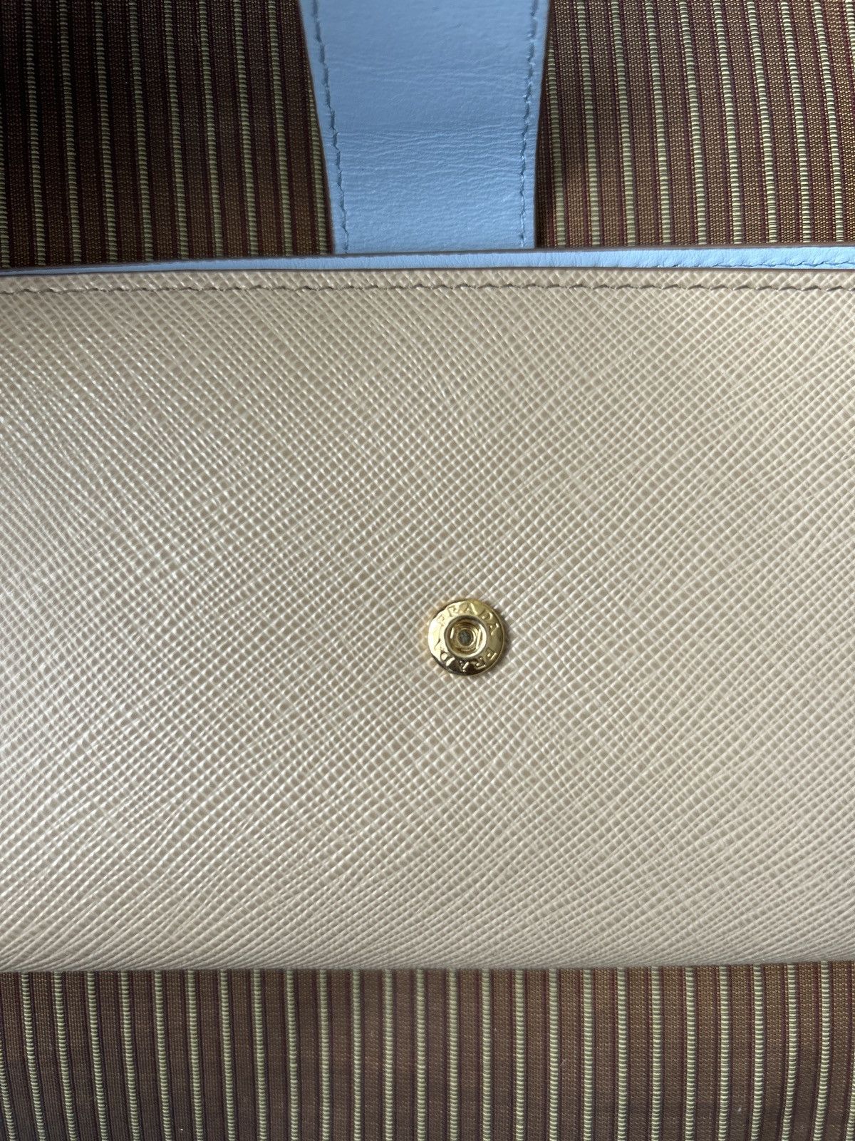 Prada Large Saffiano and smooth leather wallet Size ONE SIZE - 4 Thumbnail
