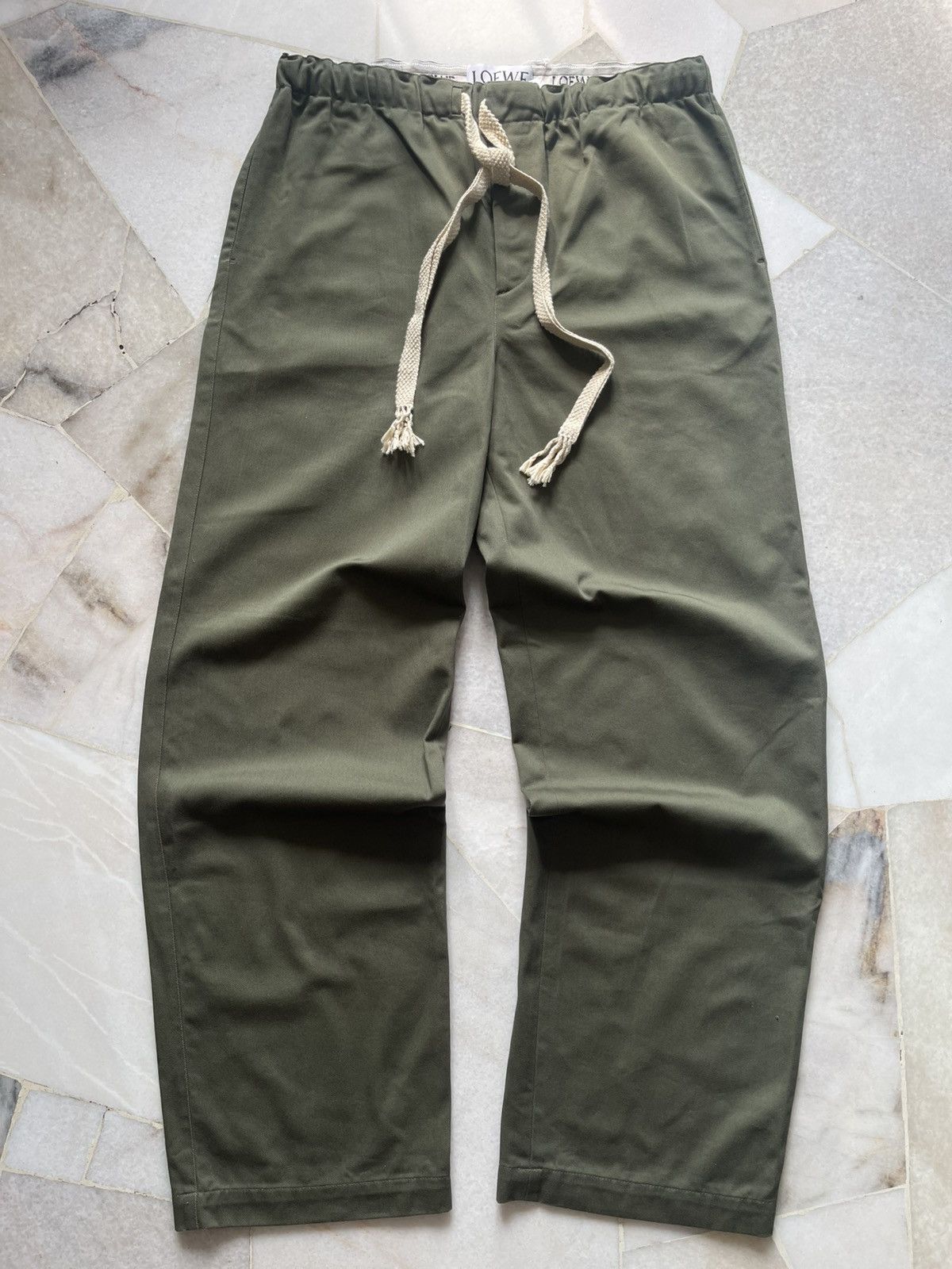 Loewe FW2020 Loewe Green Army Pants Size US 34 / EU 50 - 2 Thumbnail