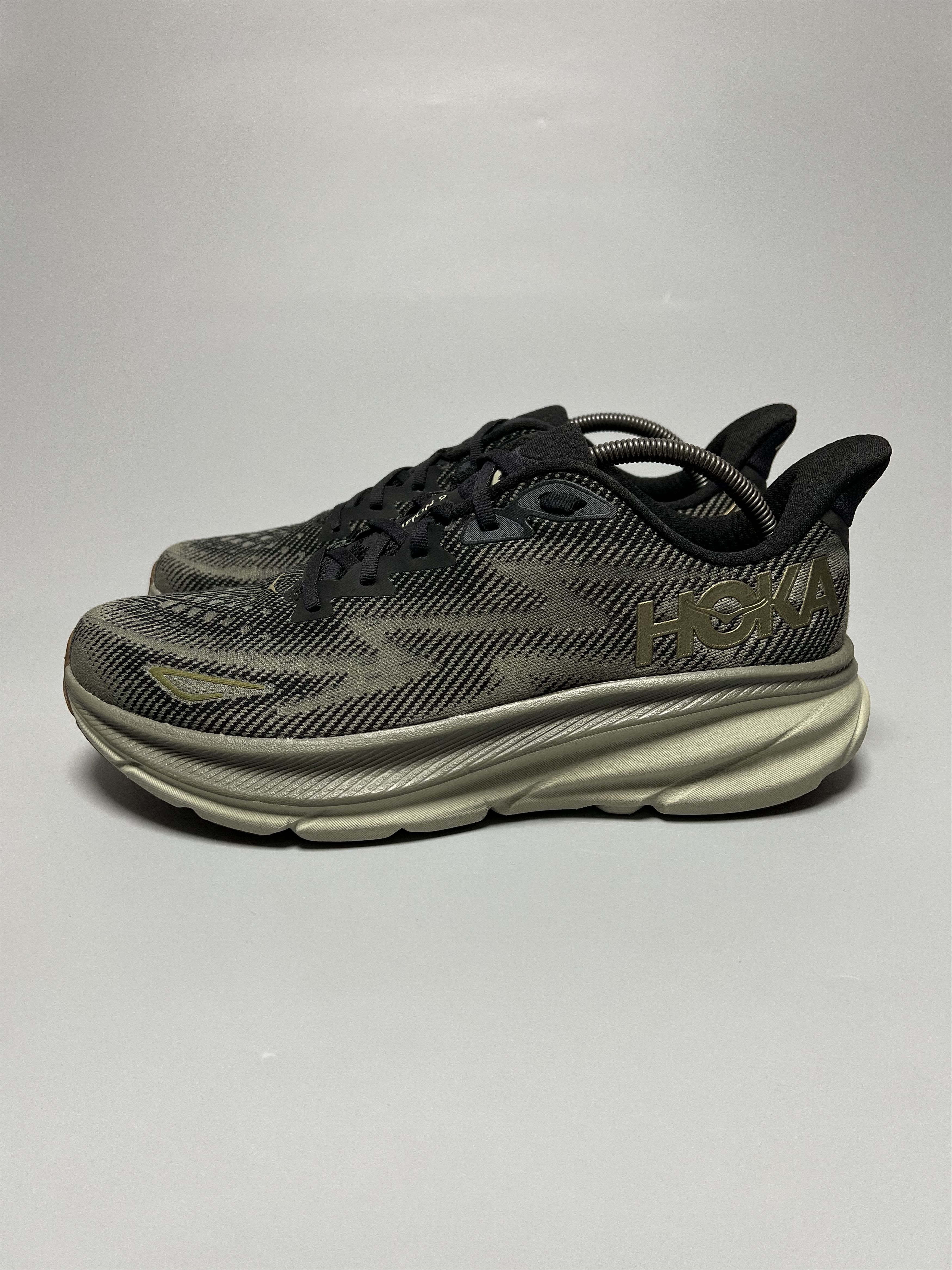 Hoka 12D Hoka One One Clifton 9 Running Shoes Walking Gym Size US 12 / EU 45 - 2 Thumbnail