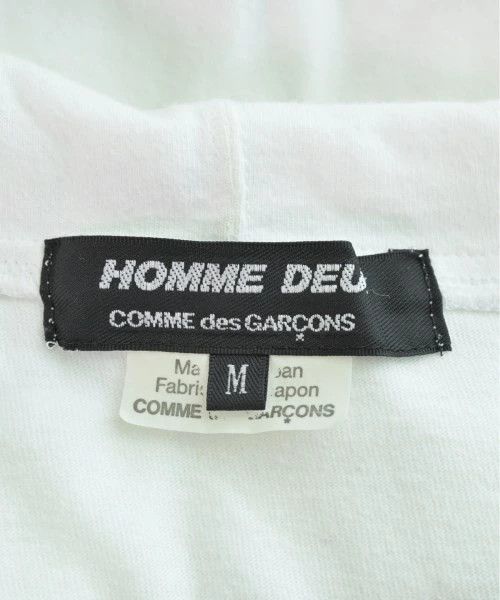 Comme des Garcons Homme Deux Hoodie Cotton 2022 Print Pullover Inseam Pocket White Size US M / EU 48-50 / 2 - 7 Thumbnail