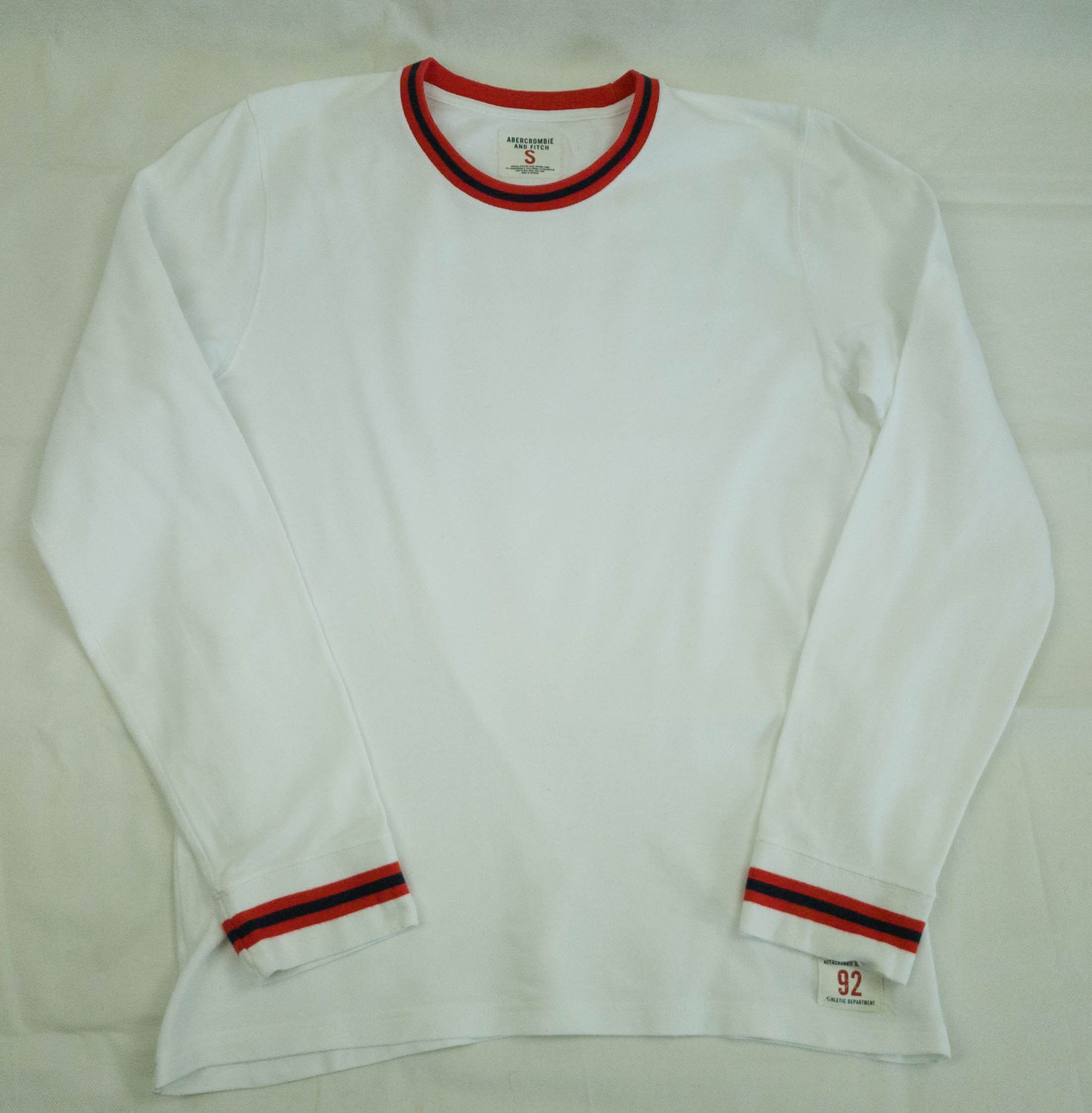 Abercrombie & Fitch Abercrombie & Fitch mens top cotton size S-M ( LABEL S) Size US S / EU 44-46 / 1 - 2 Thumbnail