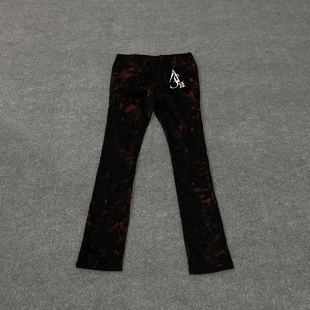 Japanese Brand Japanese Sex Pot Revenge Destroyed Denim Punk Vkei Style Size 30" / US 8 / IT 44 - 8 Thumbnail