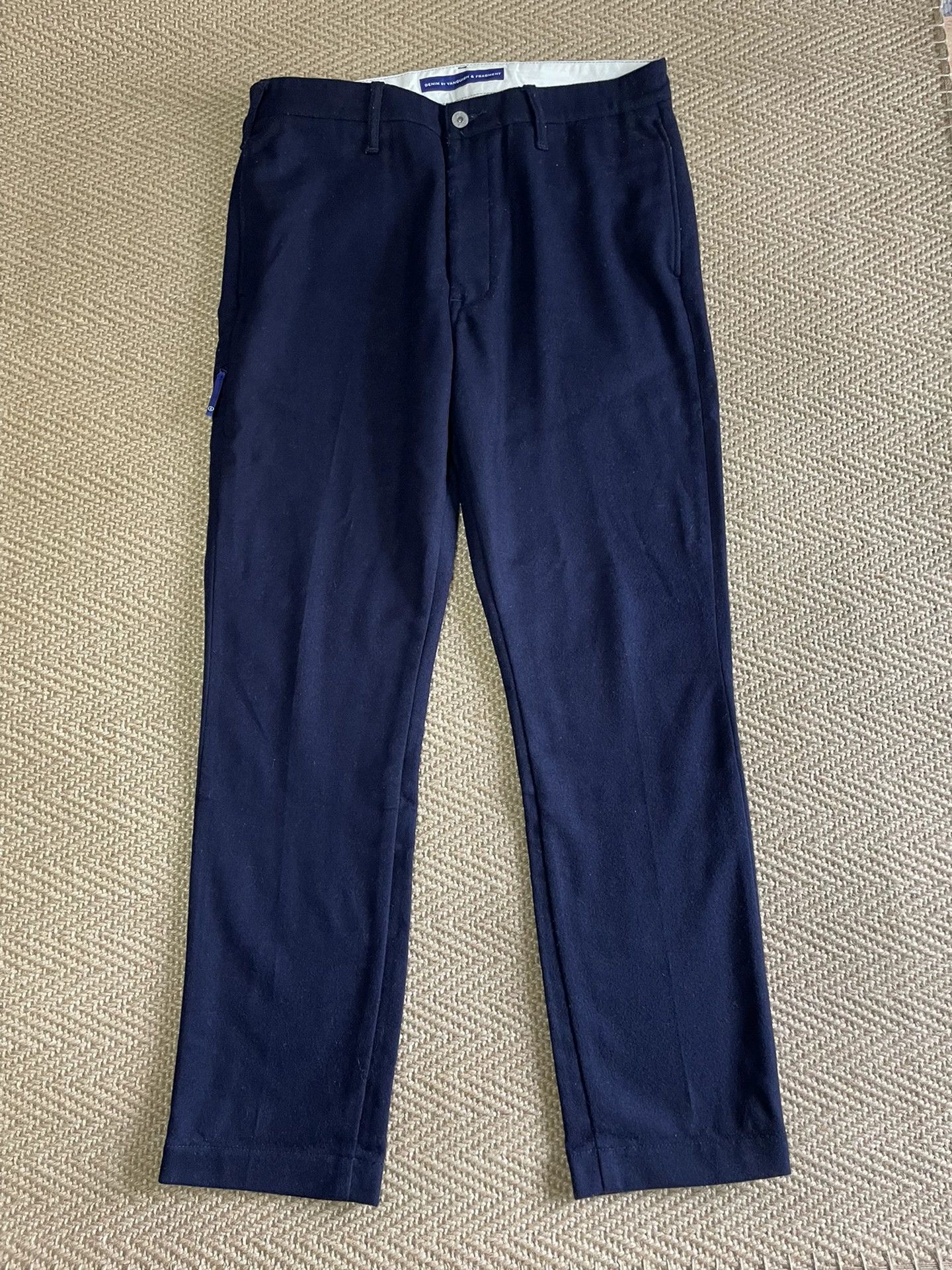 Fragment Design FRAGMENT x VANQUISH Pink Flash Wool Pants W36 Good Size US 36 / EU 52 - 1 Thumbnail