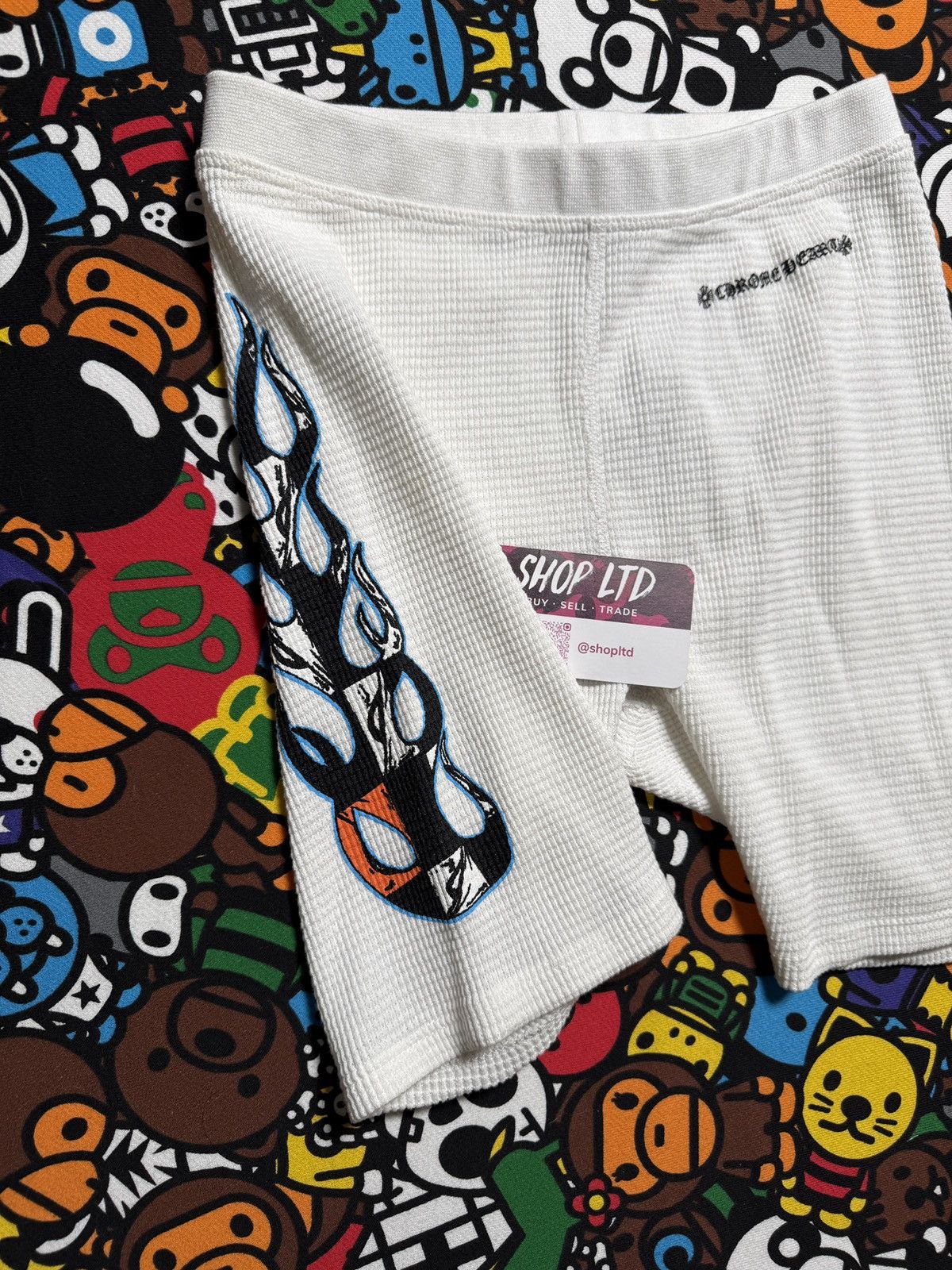 Chrome Hearts Chrome Hearts Womens Matty Boy Sinister Thermal Shorts Size 28" / US 6 / IT 42 - 4 Thumbnail