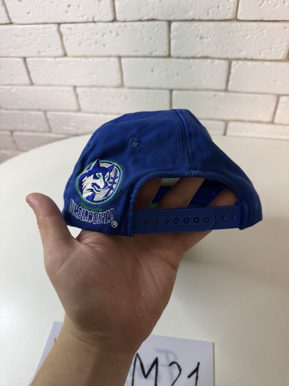 NBA Vintage 90’s Minnesota Timberwolves Hat Cap Size ONE SIZE - 3 Thumbnail