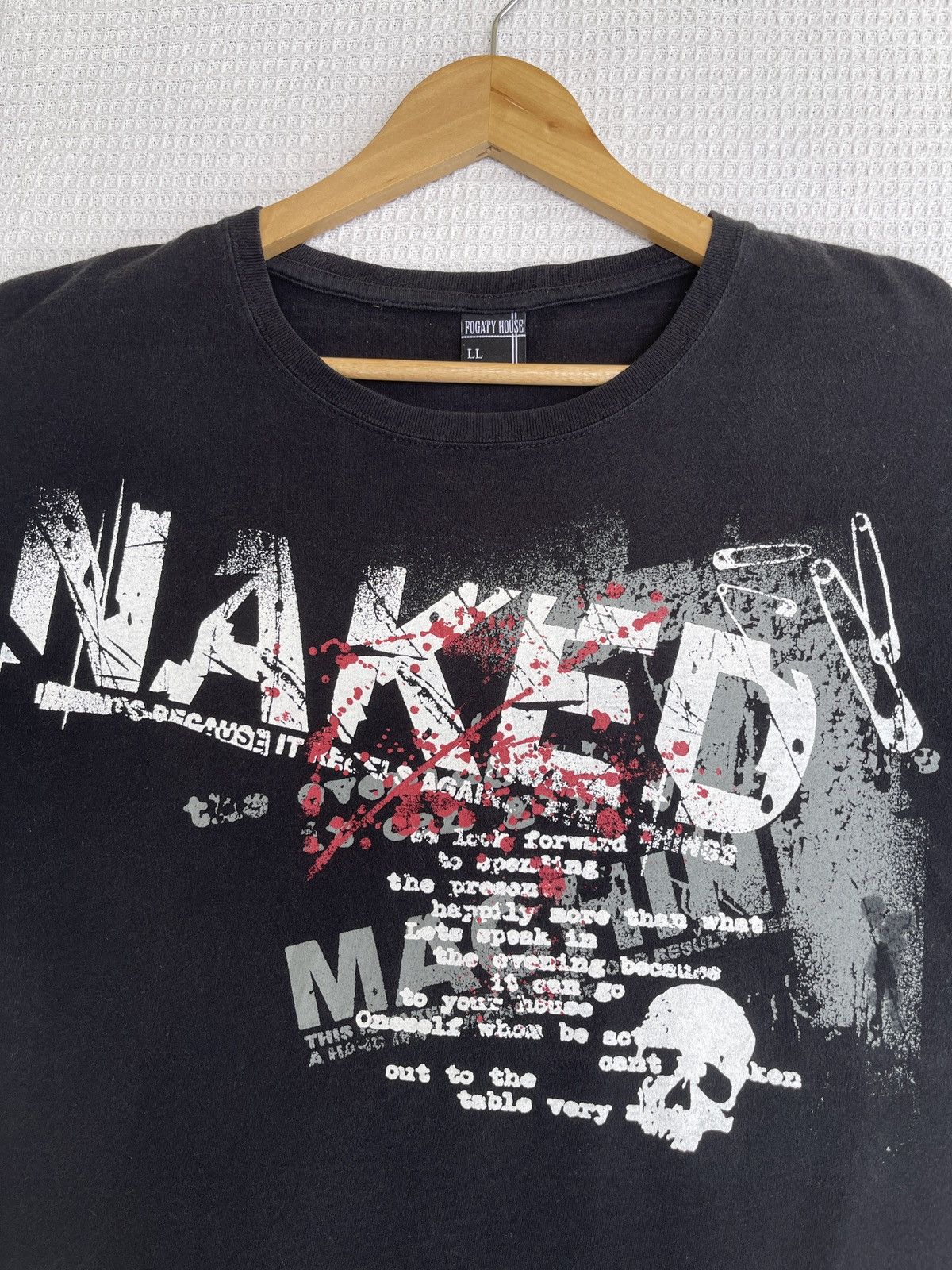 If Six Was Nine Last Drop🔥Rare🔥Japanese NAKED Seditionaries Punk T Shirt Size US L / EU 52-54 / 3 - 8 Thumbnail