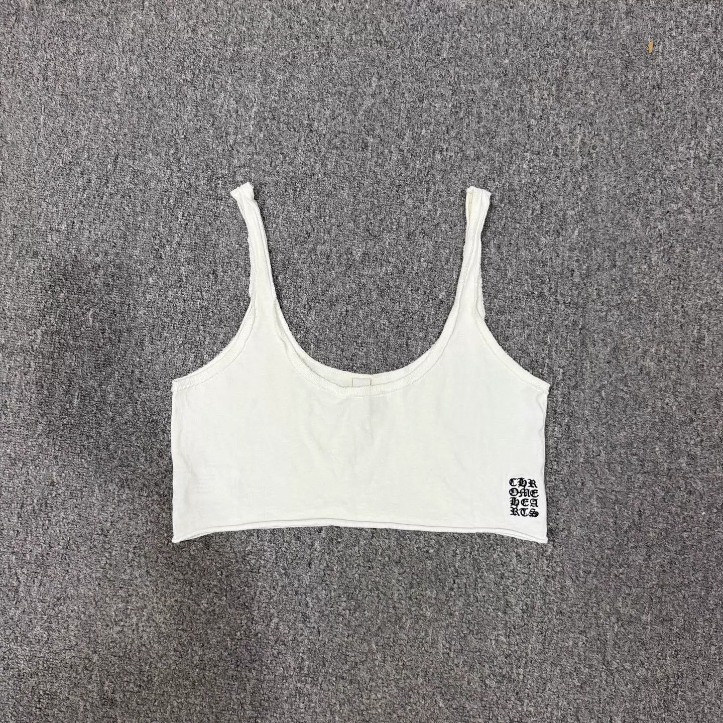 Chrome Hearts Chrome Hearts White Embroidered Cami M 95 New Size M / US 6-8 / IT 42-44 - 1 Thumbnail