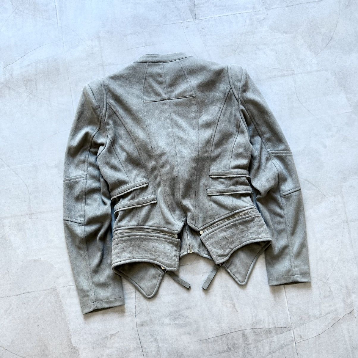 Hysteric Glamour × Undercover 00s Military Zipper Jacket Japan Napoleon Rick Owens Vibe Size S / US 4 / IT 40 - 10 Thumbnail