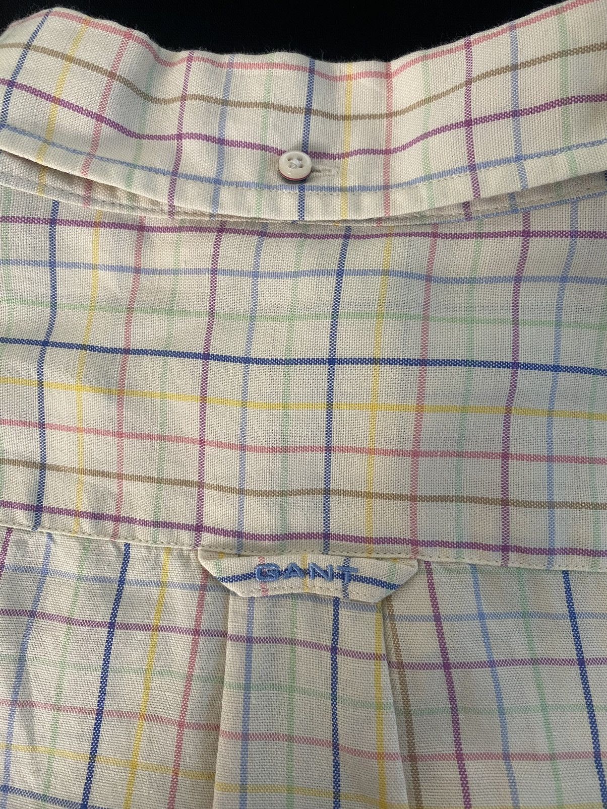 Gant Gant Classic Oxford Sunset Linen XL Regular Fit Button Up Size US XL / EU 56 / 4 - 6 Thumbnail