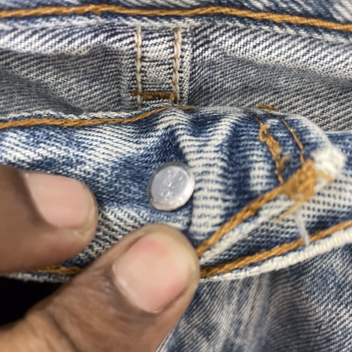 Levi's Vintage 90s Levis Distressed Denim Jeans Size 28" / US 6 / IT 42 - 5 Thumbnail