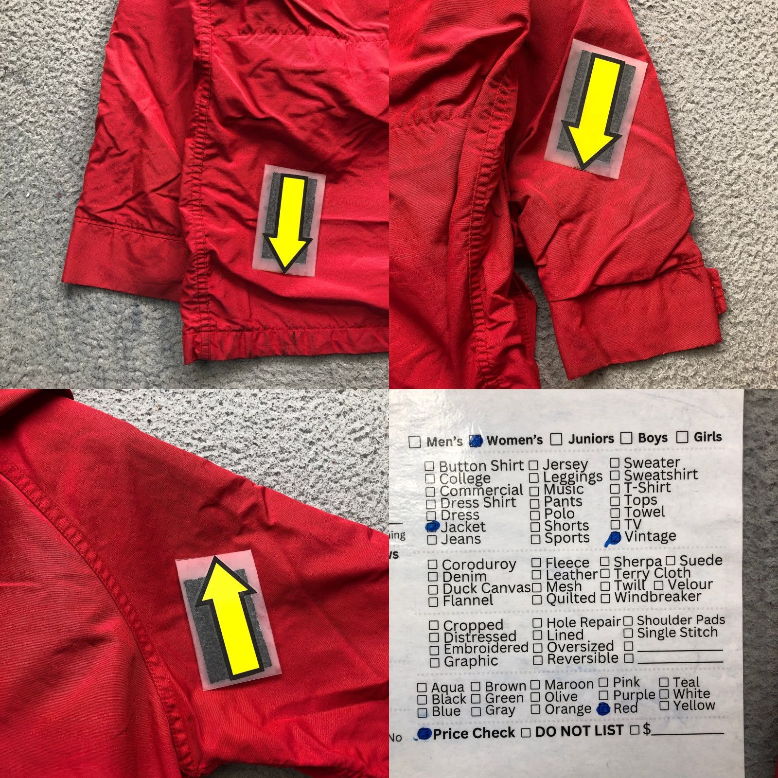 Vintage VINTAGE Woolrich Parka Jacket Hooded Woolrich Flannel Plaid Lined Red Womens Small Size S / US 4 / IT 40 - 9 Thumbnail