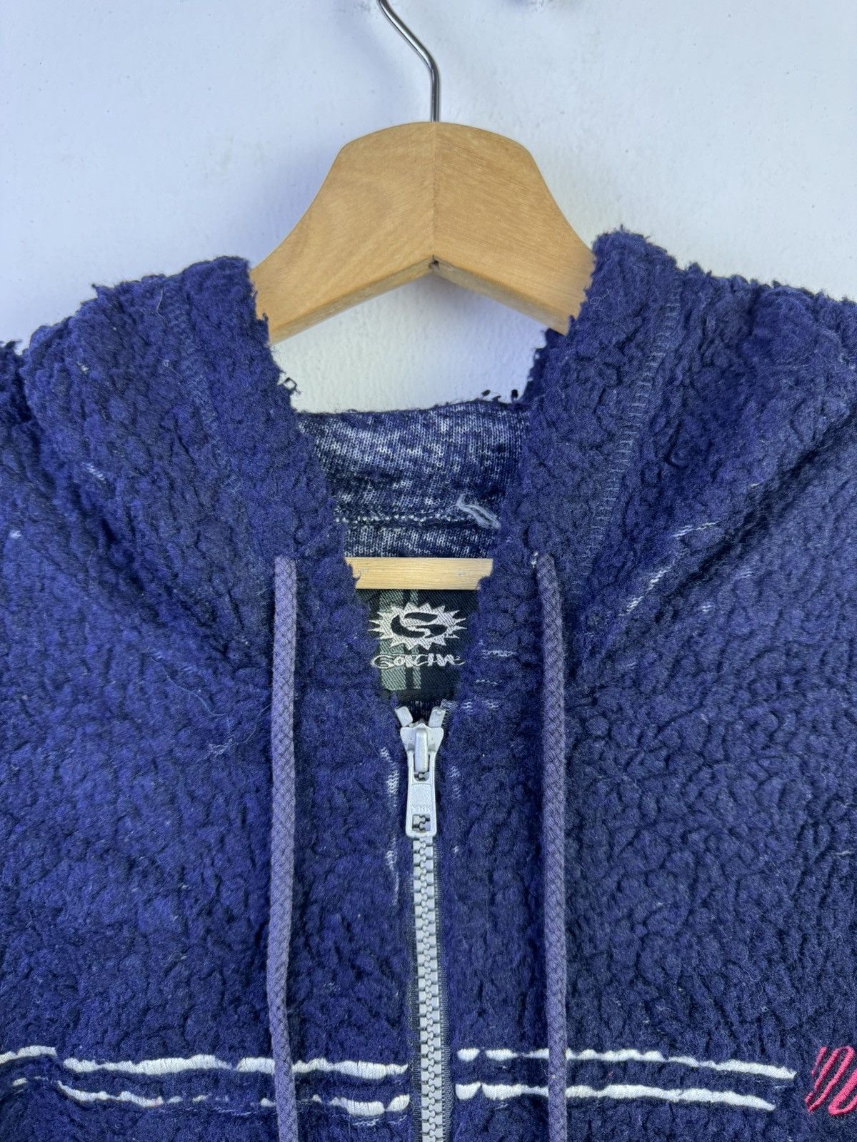Gotcha Vintage Gotcha Fleece Hoodie Jacket Size US XL / EU 56 / 4 - 5 Thumbnail