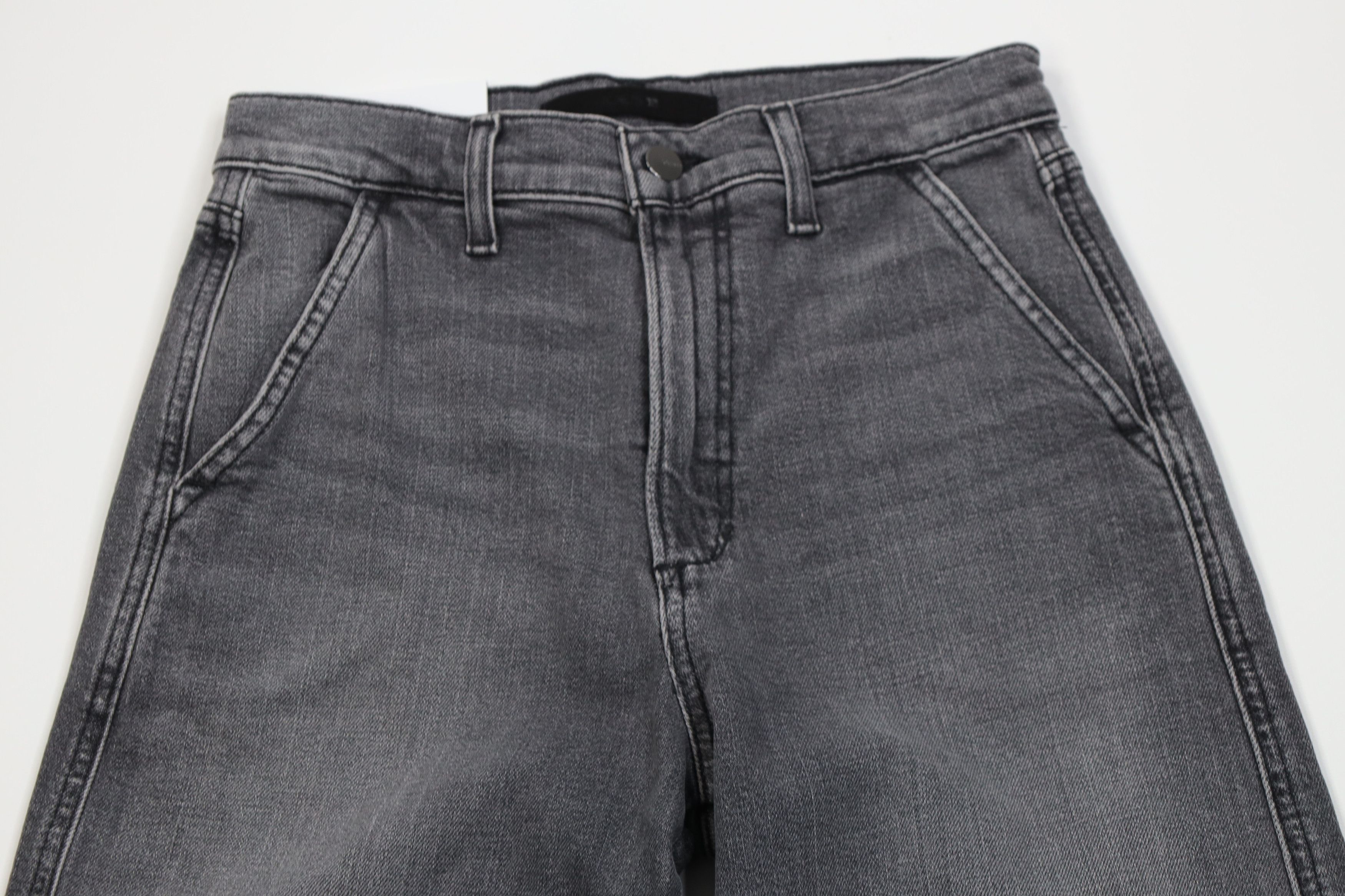 Vintage New Joes Jeans The Trixie Wide Leg Denim Jeans Gray Stretch Size 27" / US 4 / IT 40 - 2 Thumbnail