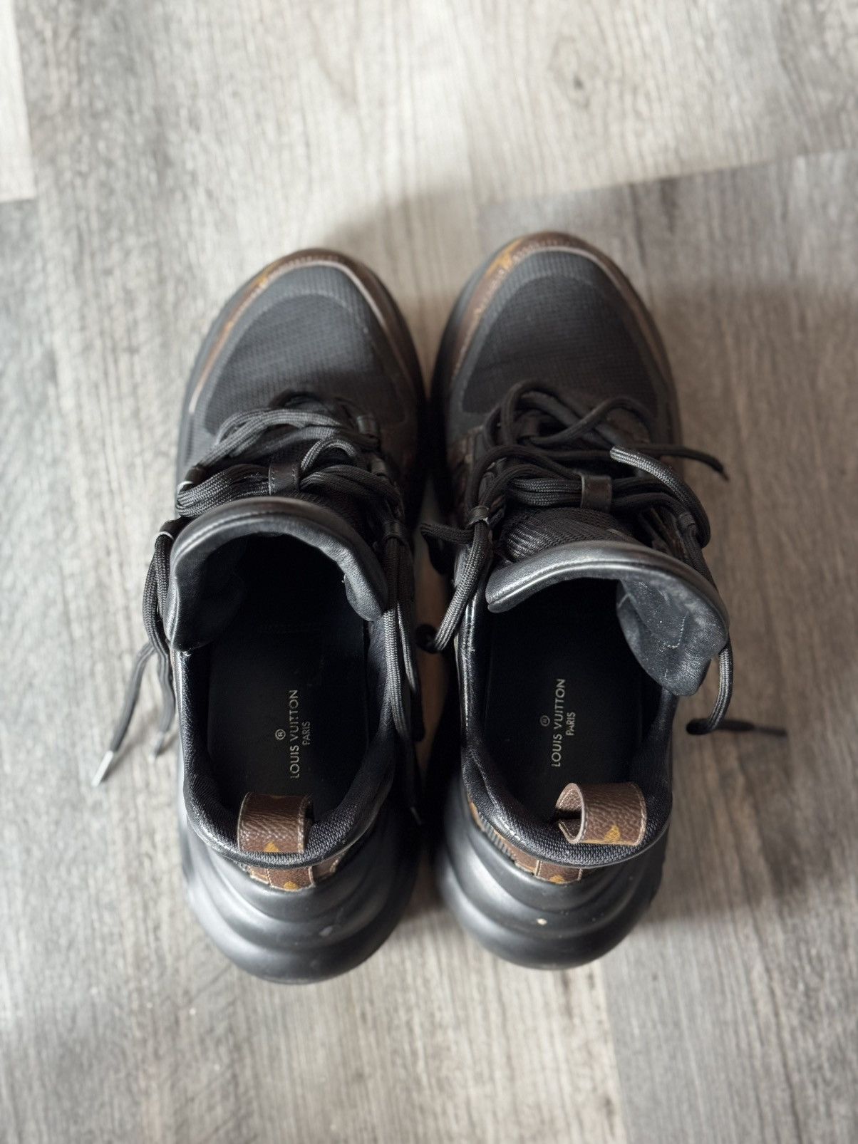 Louis Vuitton Louis Vuitton Archlight Black and Brown Monogram Size US 7 / IT 37 - 9 Thumbnail