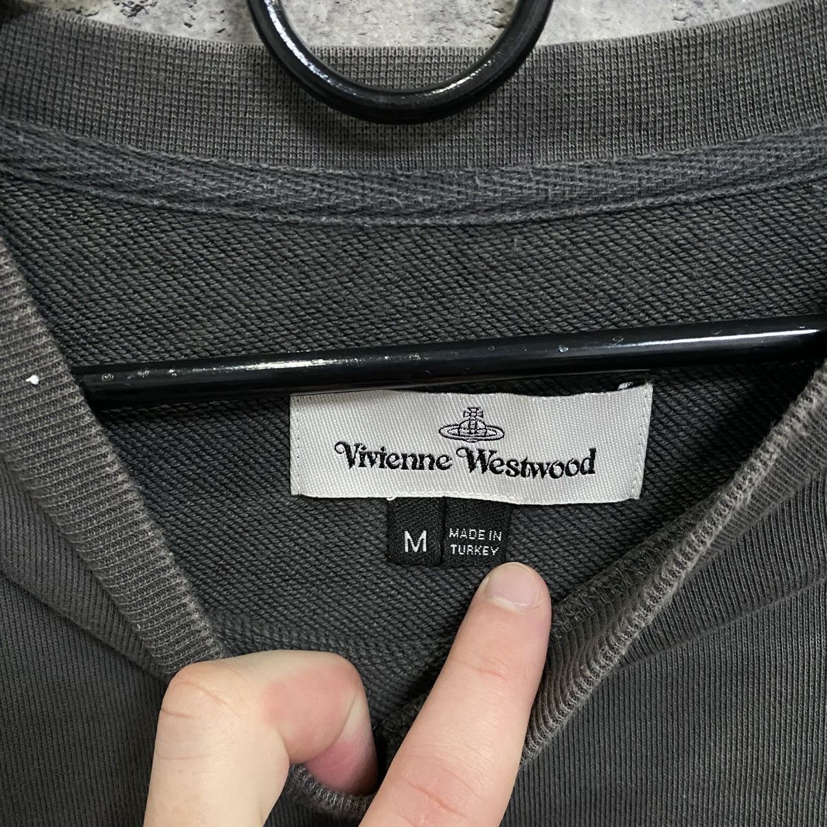 Vivienne Westwood Vintage Vivienne Westwood Sweatshirt Orb Logo Basic Pullover Size US M / EU 48-50 / 2 - 5 Thumbnail