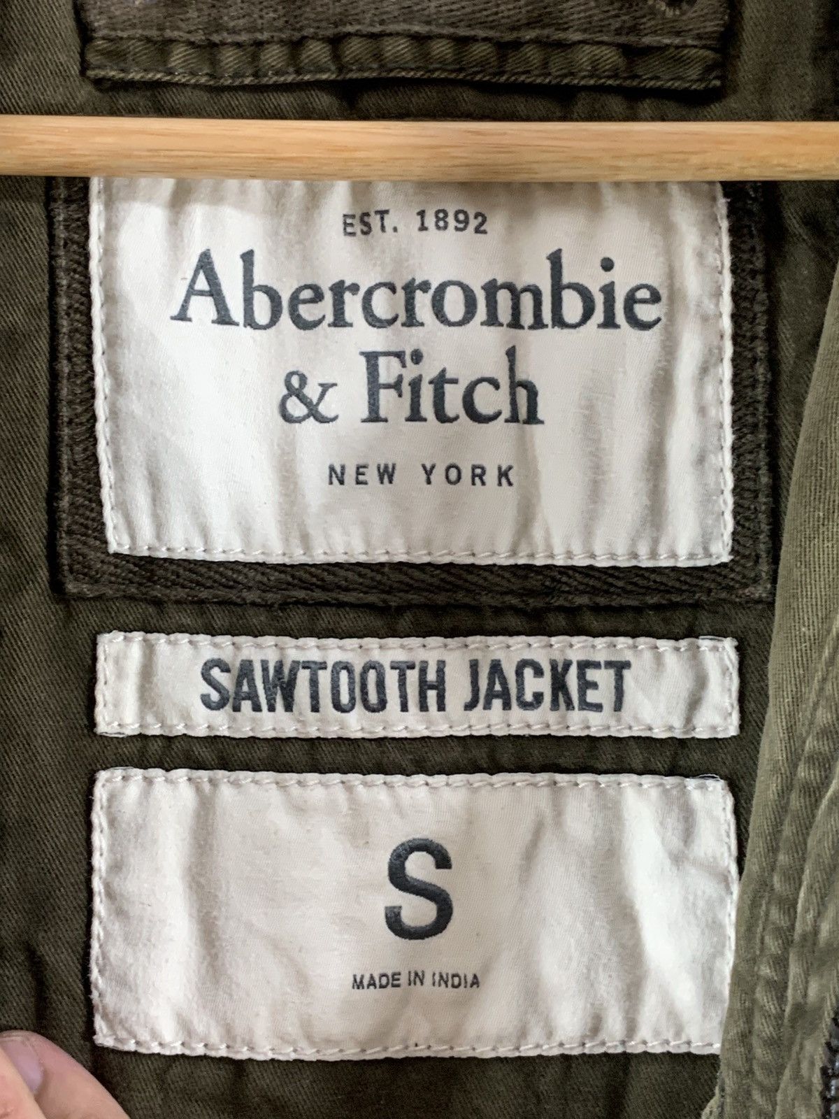 Other Vintage Abercrombie & Fitch Military Jacket Size US S / EU 44-46 / 1 - 4 Thumbnail