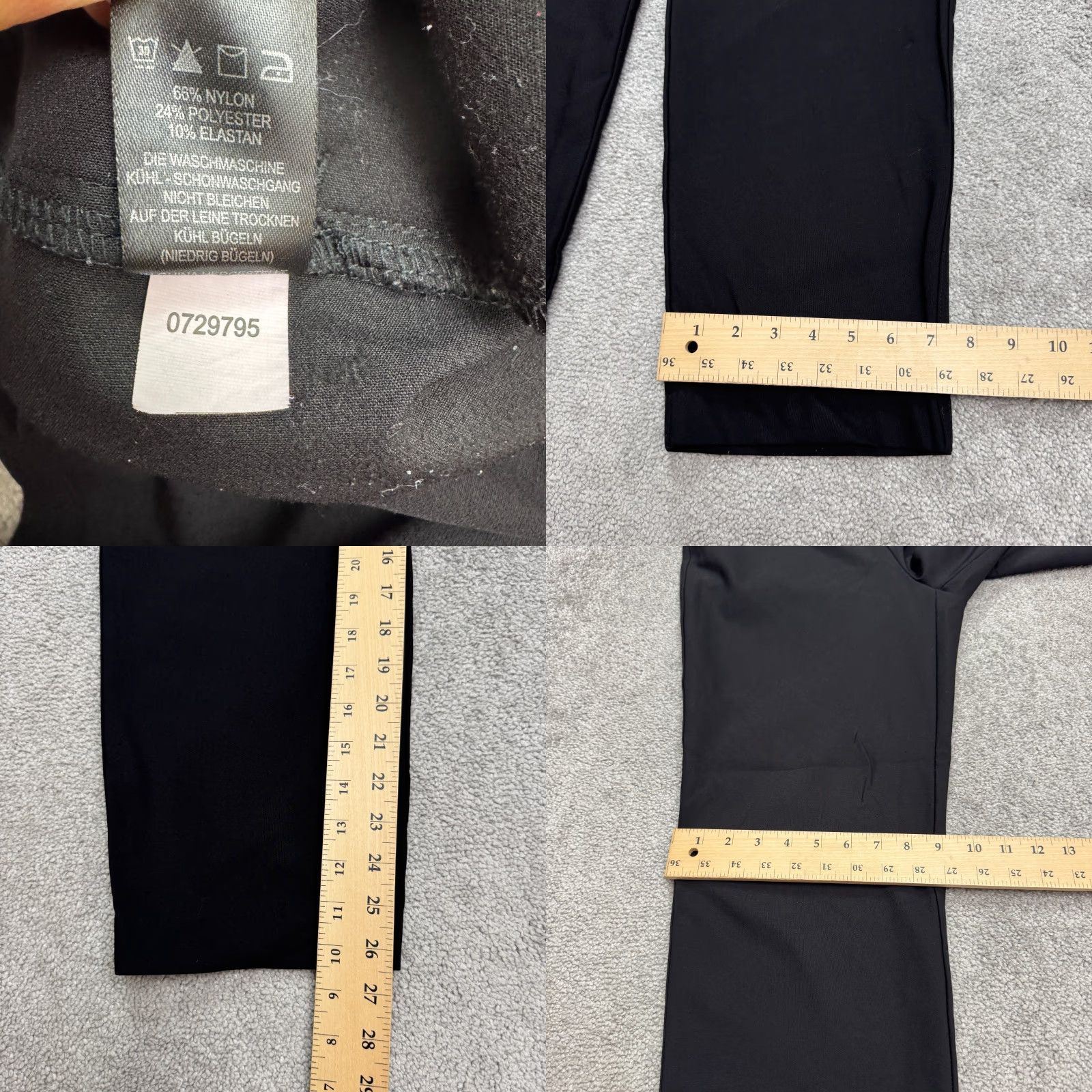 Rachel Zoe Rachel Zoe Pants Dress Straight Leg Work Black 10 Womens Dress Pants Workwear Size 32" / US 10 / IT 46 - 8 Thumbnail