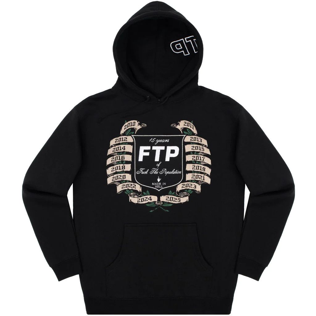 Fuck The Population FTP 15 Year Anniversary Hoodie Size US L / EU 52-54 / 3 - 3 Thumbnail