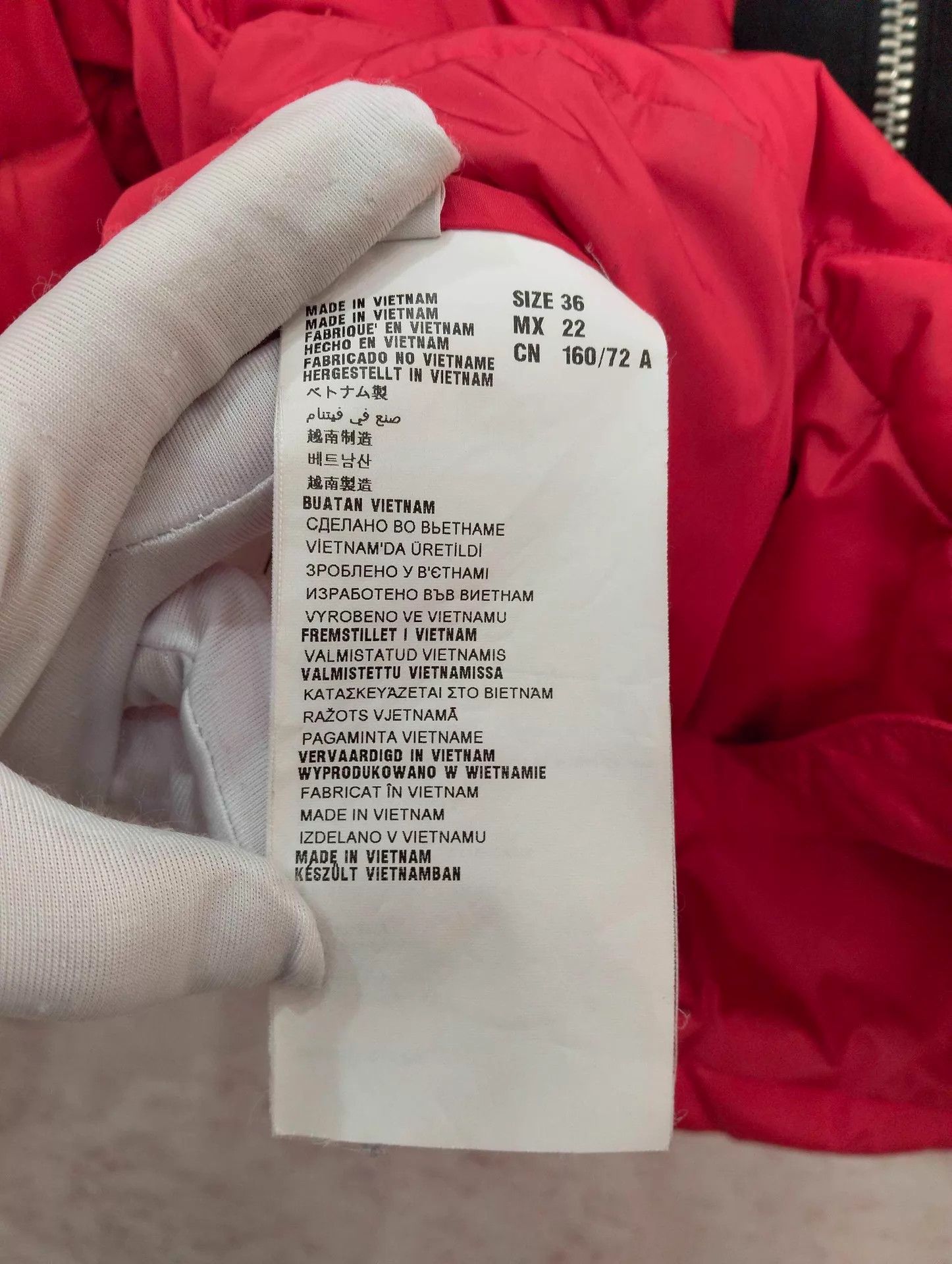 Miu Miu MIU MIU Red Quilted Down Jacket 36 Size XS / US 0-2 / IT 36-38 - 5 Thumbnail